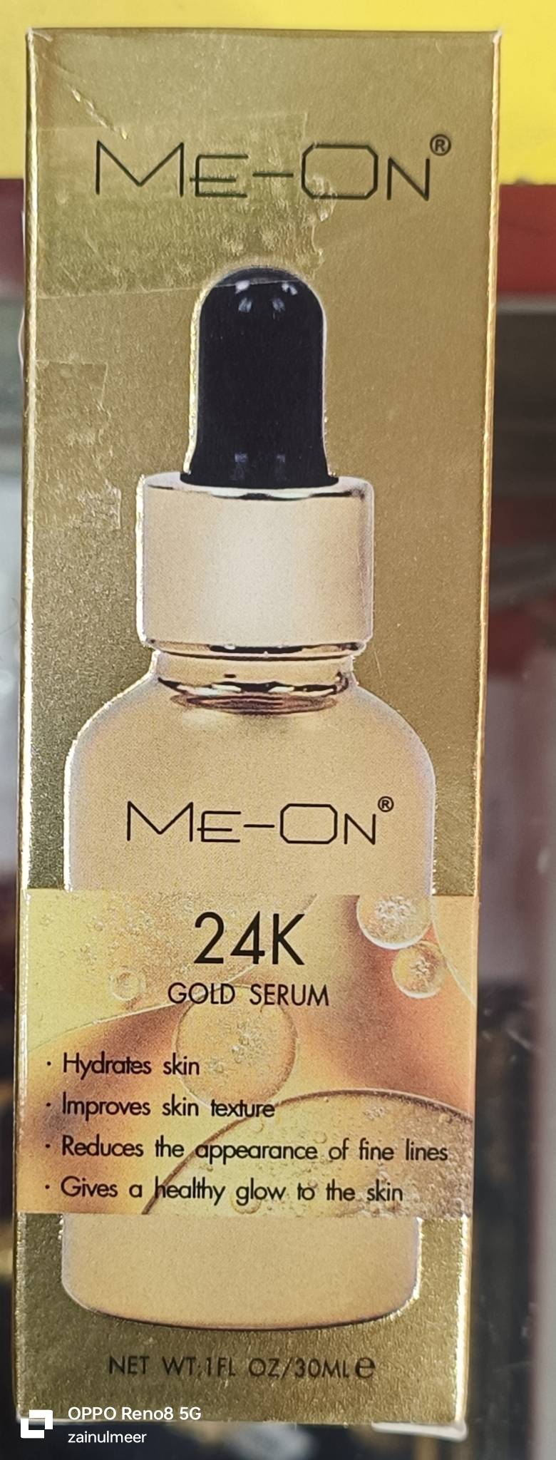 ME ON GOLD SERUM in Tilak Nagar, Orai - Skin Brightening Formula -  - Buy Online at MEER COSMETICS AND GIFT CENTRE