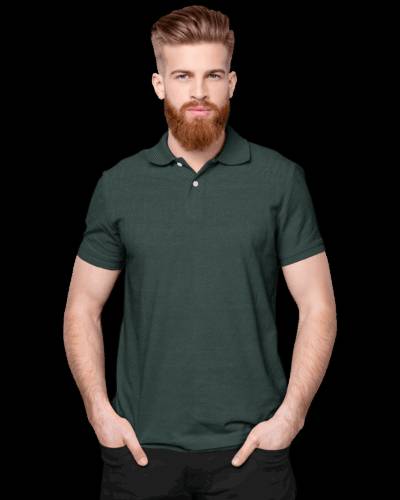Men's T-shirts in Chanapora: Dark Green T-shirts for a Stylish Look -  - Buy Online at MOHAMMAD SAIF