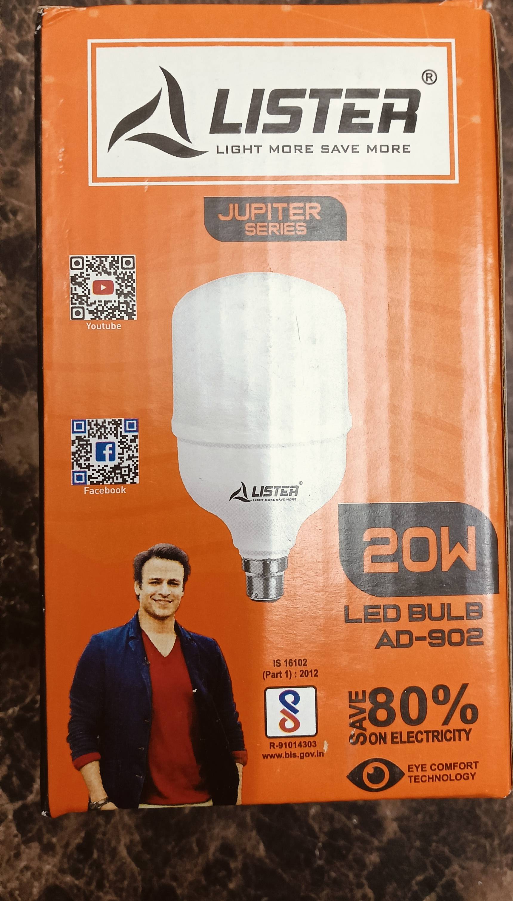 Lister Jupiter Series LED Bulb in Jawad Eye Comfort -  - Buy Online at MODESHWARI ELECTRICAL