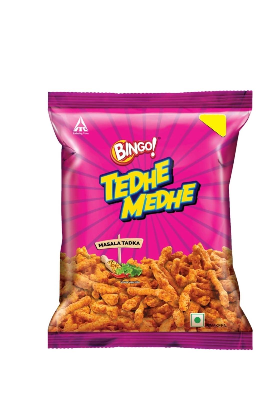 Bingo! Tedhe Medhe Masala Tadka in Moga - Spicy & Crunchy Snacks -  - Buy Online at SARPANCH KARYANA STORE