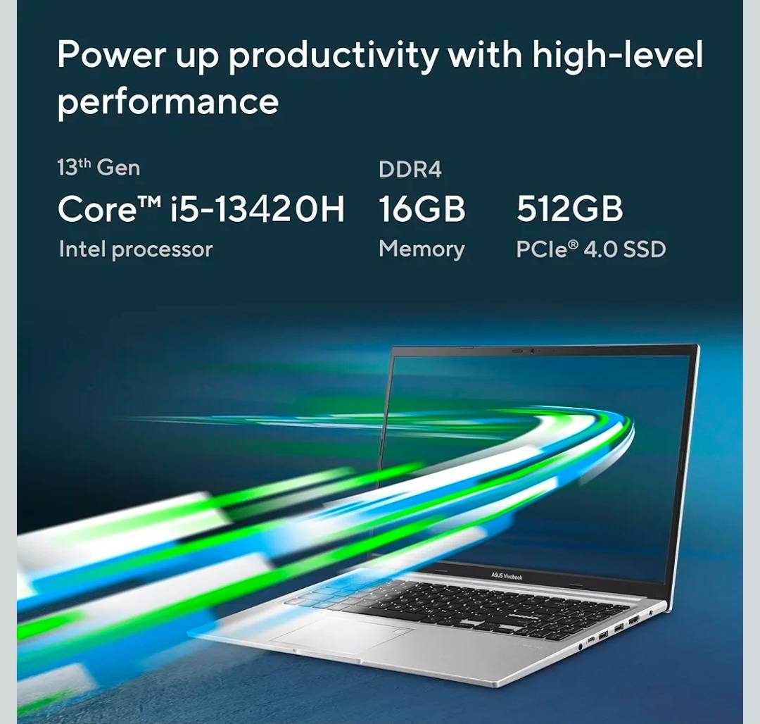  ASUS VivoBook 15 Laptop in Beed Intel Core i5 13th Gen - Powerful Performance UMESH PANDIT S/O RAMESHRAO PANDIT DAITHAN BEED