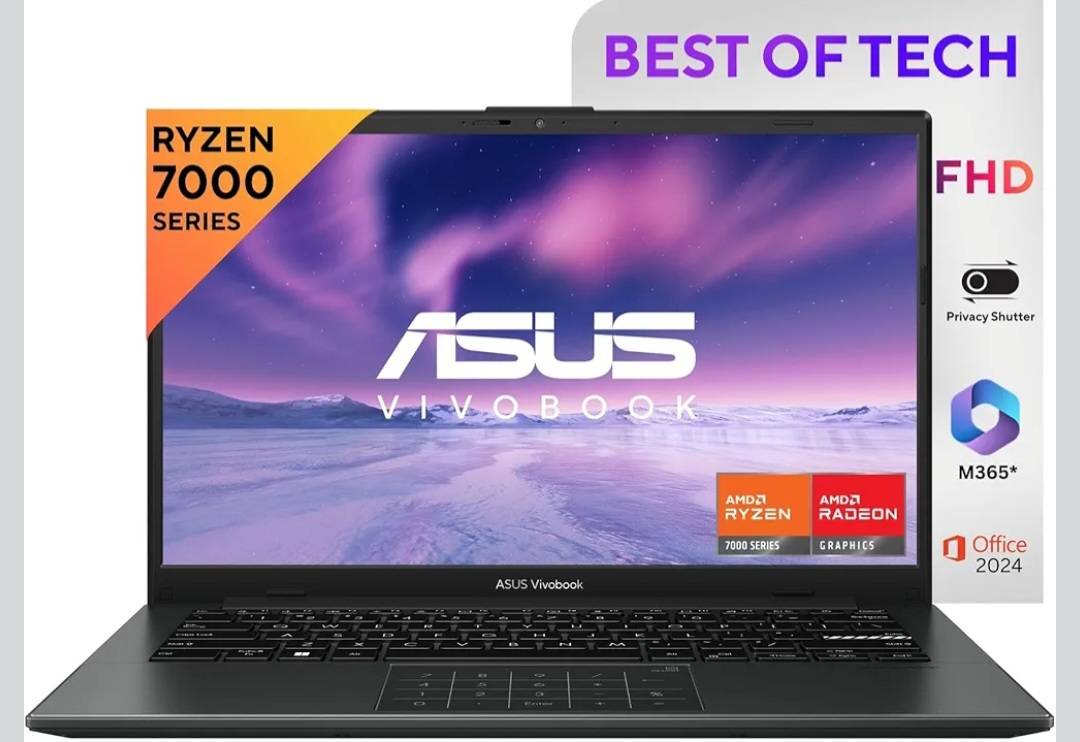 ASUS Vivobook Go 14 Laptop in Beed: AMD Ryzen 3 7320U -  - Buy Online at UMESH PANDIT