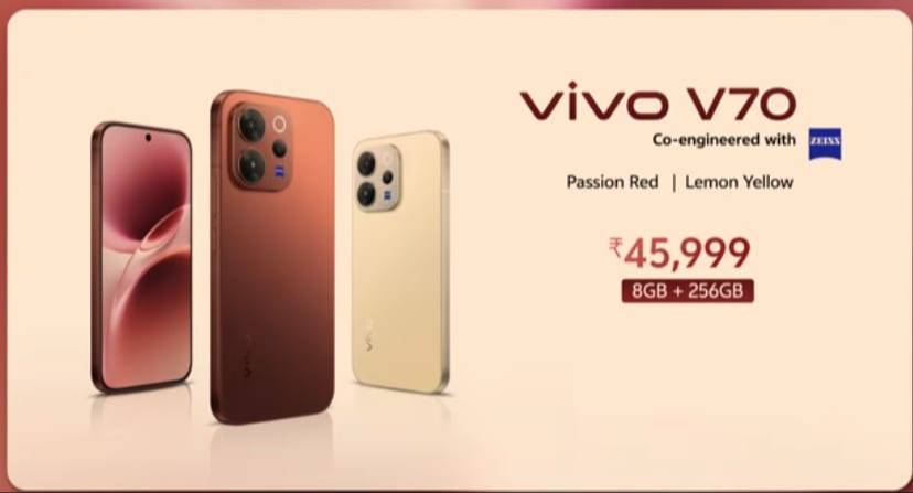VIVO V70 Smartphone in [Location] - Image 1