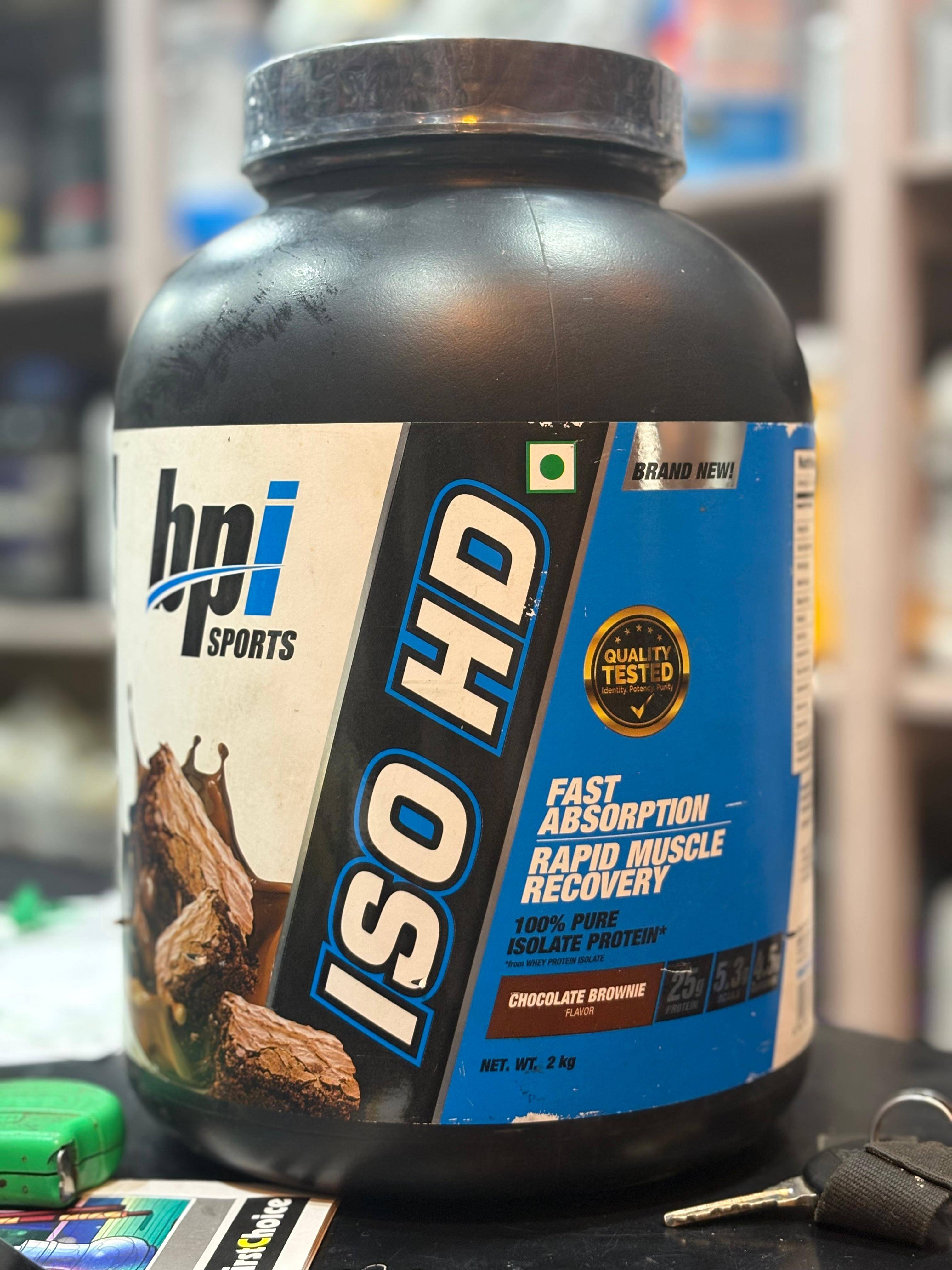 BPI Sports ISO HD Protein in Keishampat Sega Road Takhellambam Leikai - Fast Absorption for Rapid Muscle Recovery -  - Buy Online at KINGSON YAIKHOM