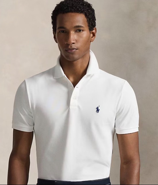 Polo Shirt Classic White in Opp Naaz Cinema Rajbradath Road - Timeless Style -  - Buy Online at ASHISH TEXTILES