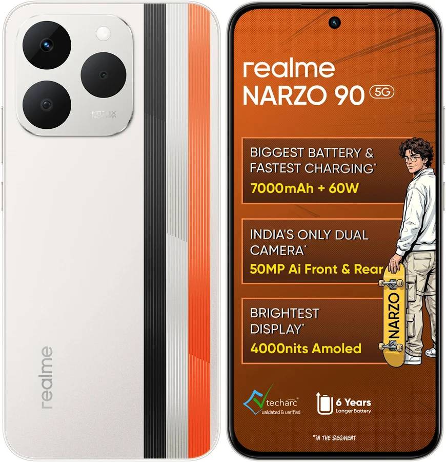  Realme Narzo 90 5G in High-Performance Smartphone CHANDAN TRADERS O KASIA DHALANEAR RAGINI MOAD