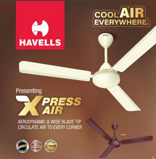  Havells Fan Stylish and Efficient Cooling CHANDAN TRADERS O KASIA DHALANEAR RAGINI MOAD