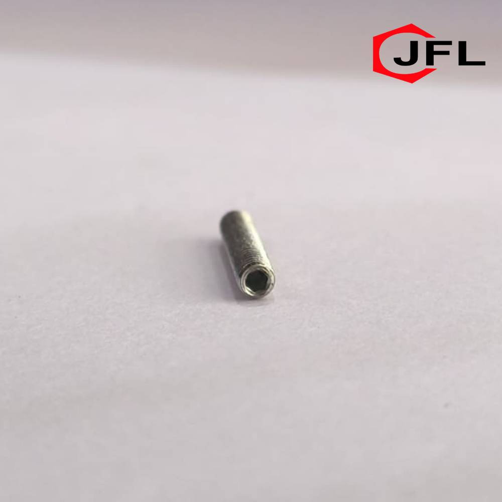 Precision-engineered Allen Grub Screws displayed against a backdrop of Faridabad