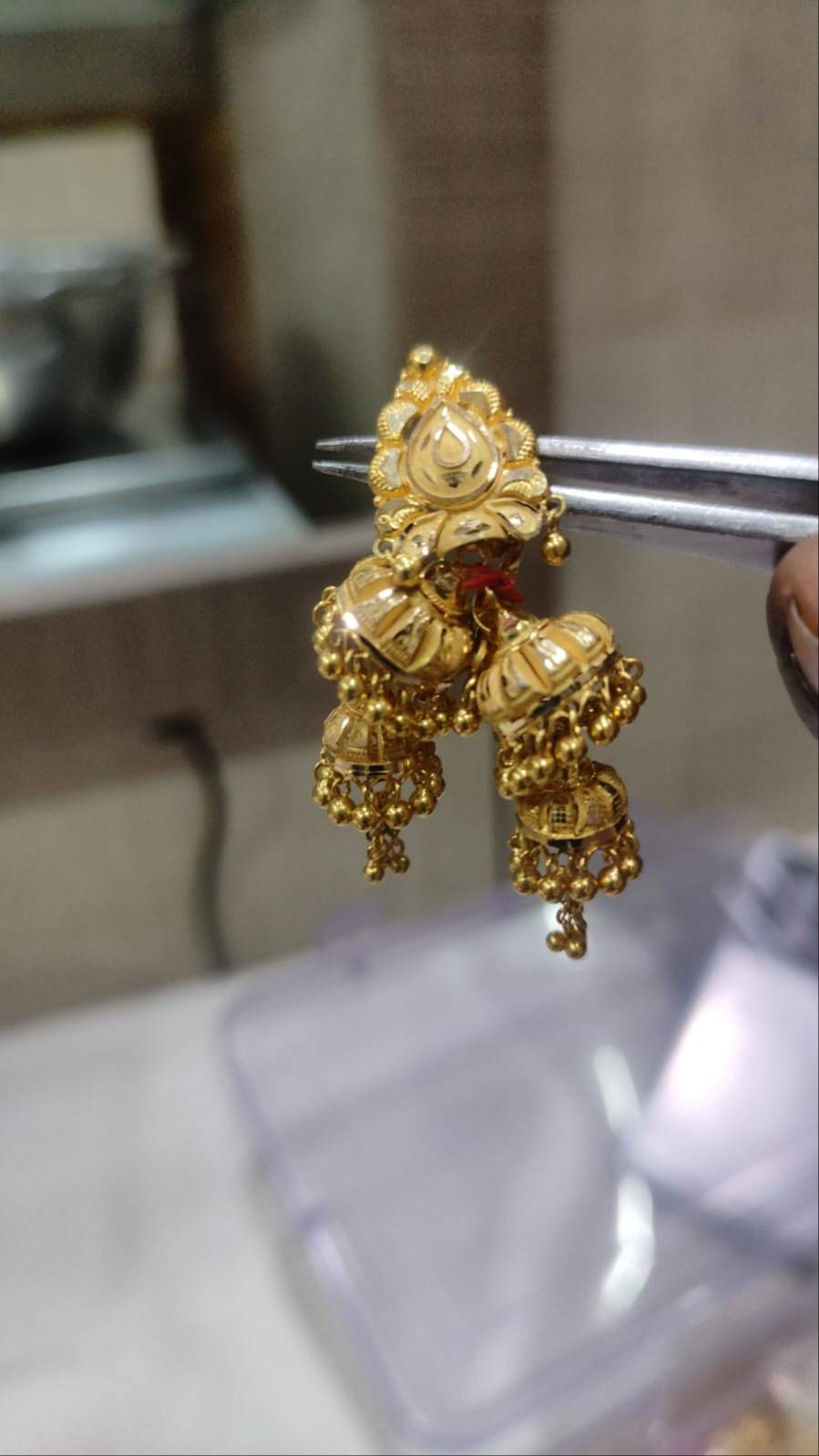 Koyambatur Jhumka in Varanasi - Elevate Your Party Look - Image 1