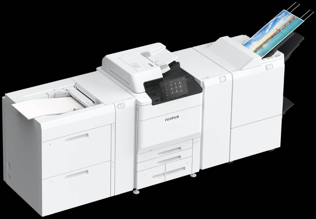 Fujifilm Production Printer ApeosPro C810 + Embedded Fiery + 1 Tray HCF + LCT - Image 1