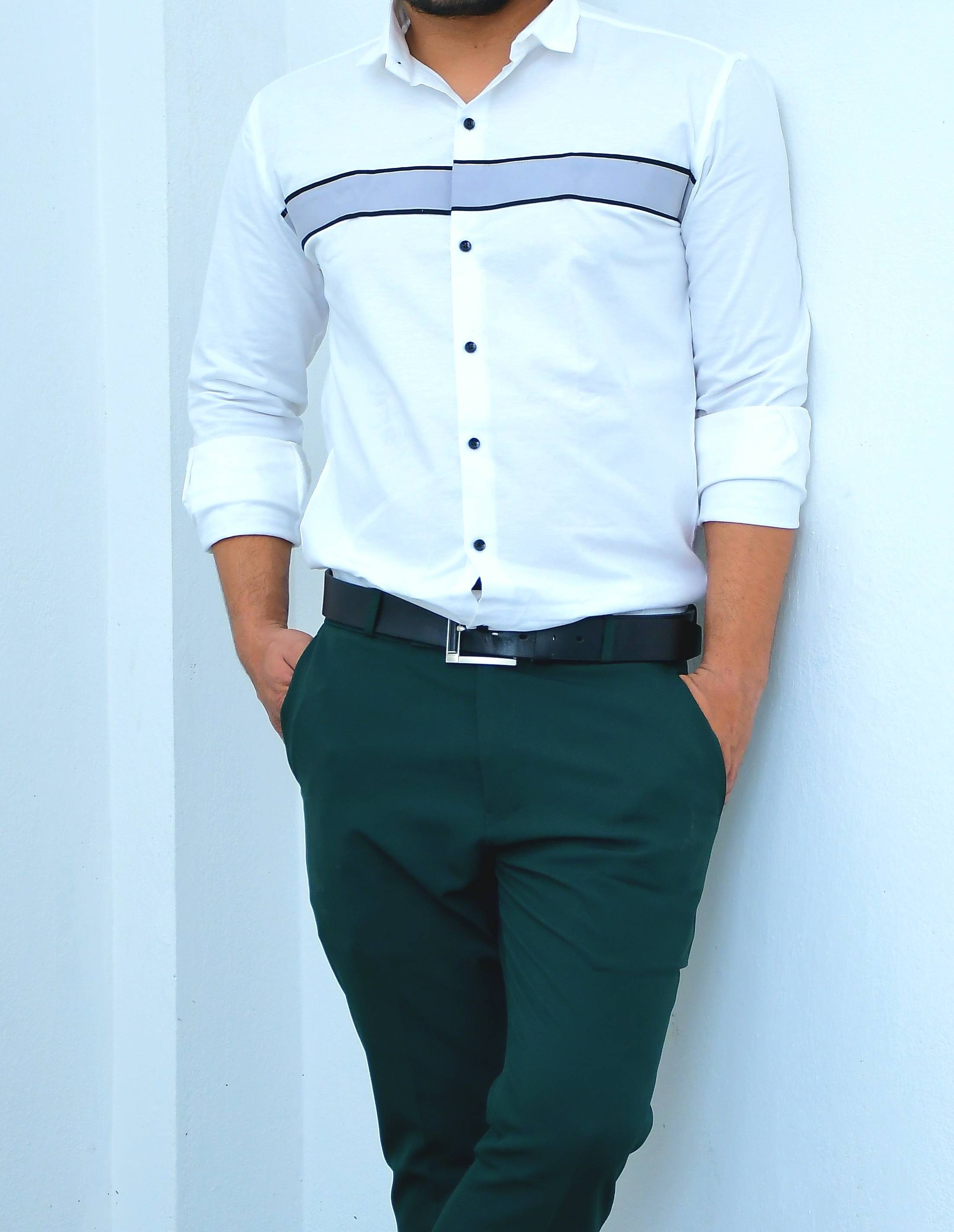  Men's Cotton White Shirt in Vijay Nagar Indore - Timeless Style Novelty Super Store Vijay Nagar, Indore, Madhya Pradesh 452010, India