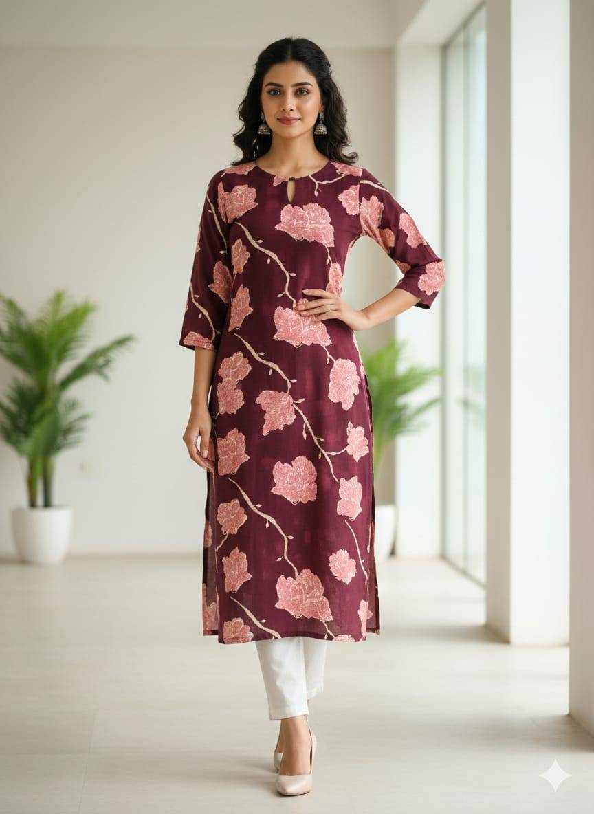 Women's Rayon Kurti in Bengaluru - Stylish and Comfortable -  - Buy Online at H K FASHION