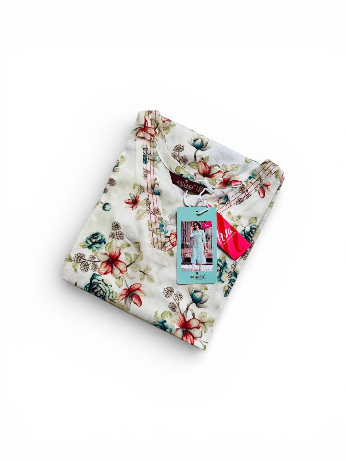 Floral Kurti in Bengaluru | Rayon Floral Kurti in Ground Floor Shop | Style and Comfort - Image 1