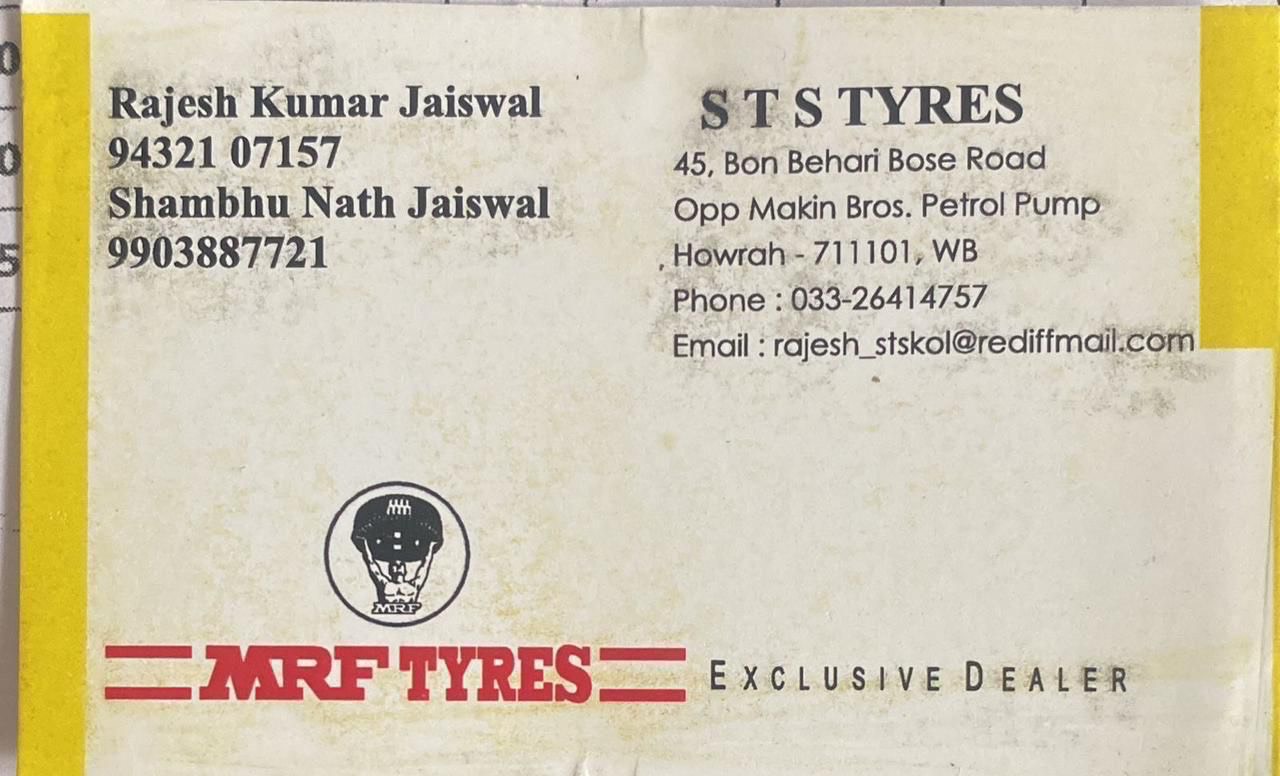 Tyres in C/O STS TYRES45 BON BIHARI BOSE ROAD High-Quality Performance Boost -  - Buy Online at STS TYRES