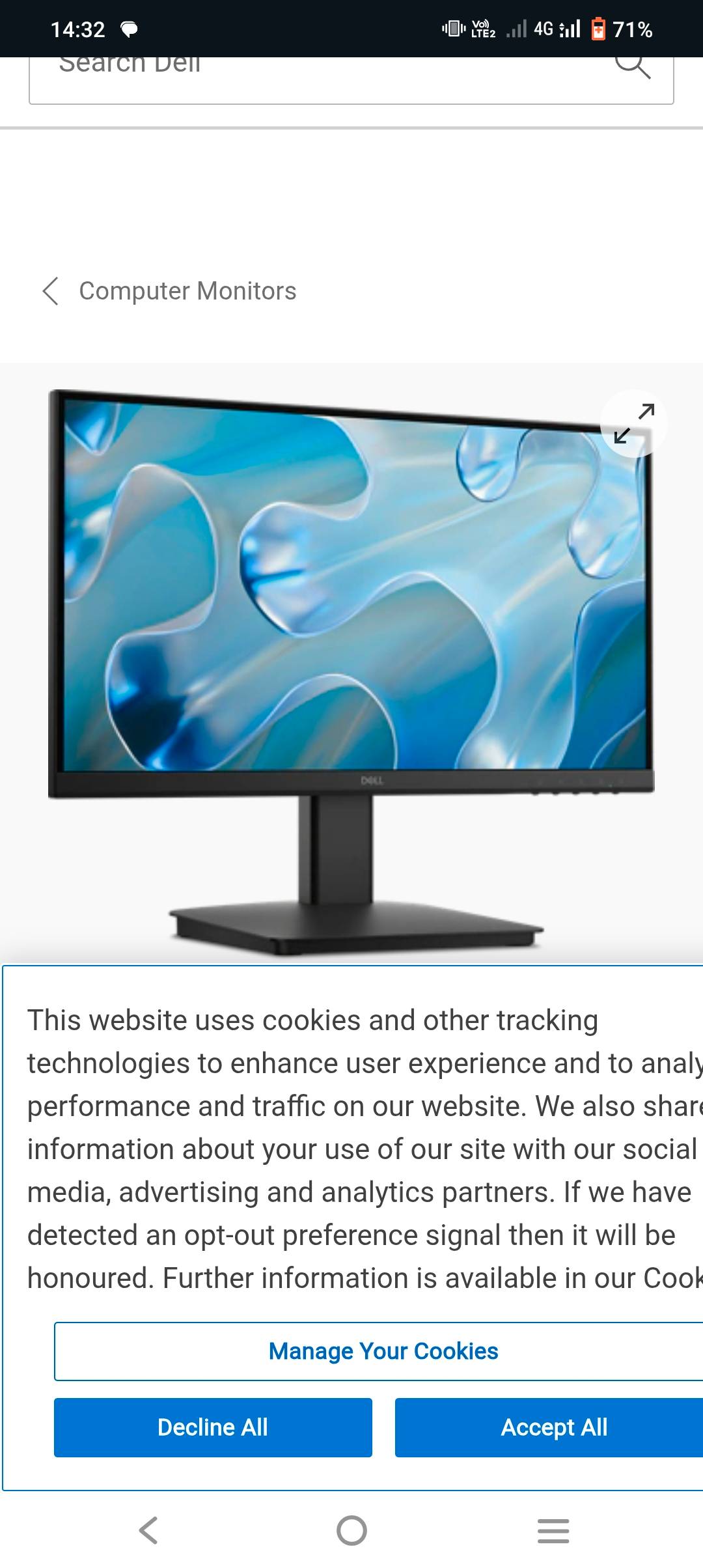 Dell Ultrasharp 24 Monitor in Common Service Centre Karkauli - Vivid Display -  - Buy Online at PRINCE