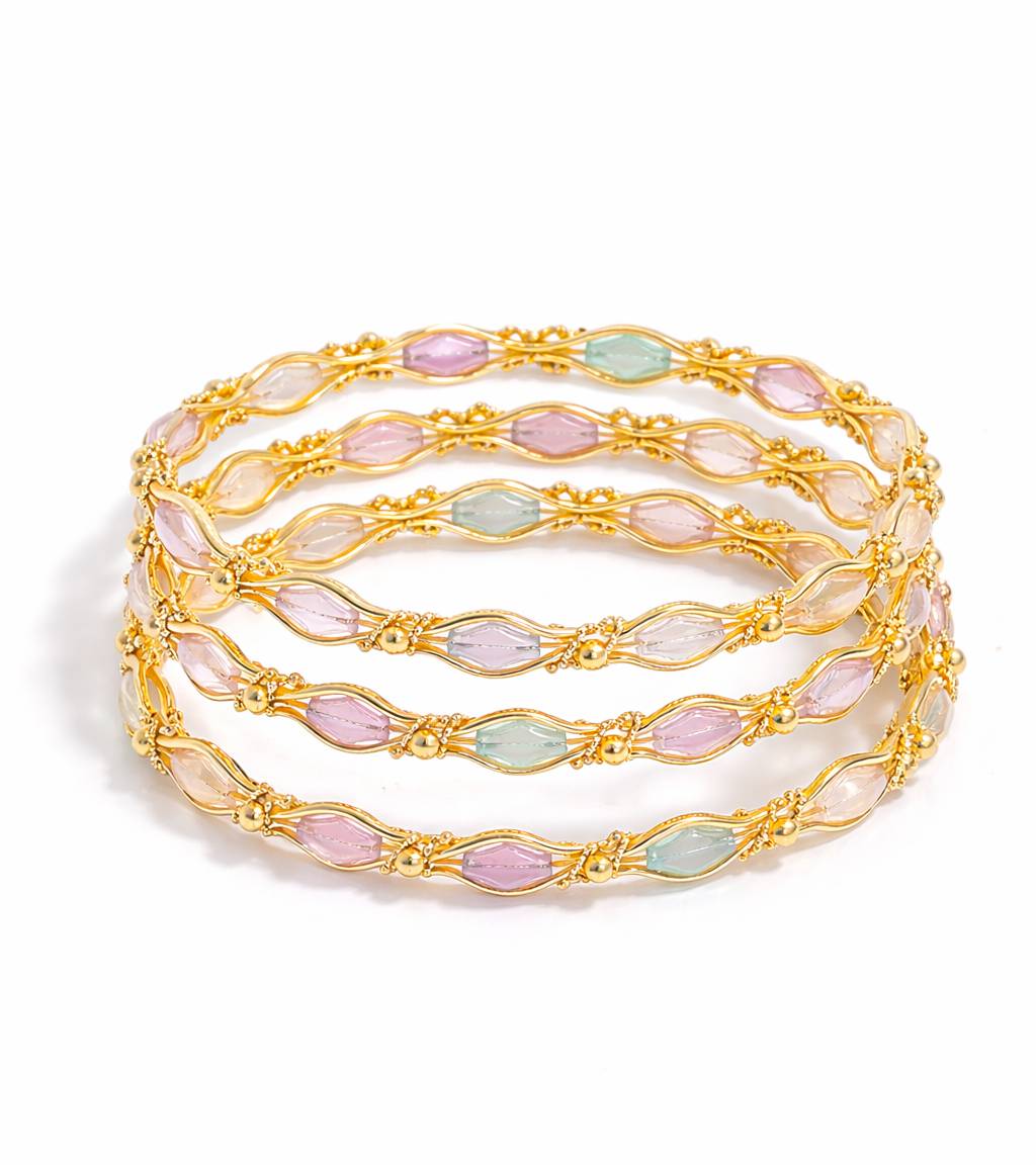 Multi Beads Bangles -  - Buy Online at THE BLUE GEMS AND HANDICRAFTS