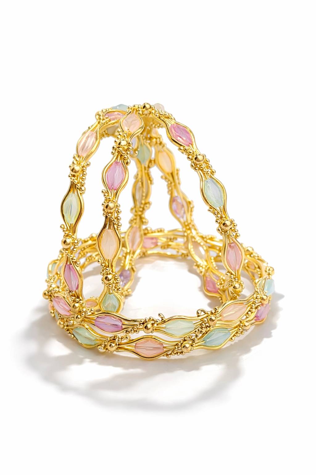 Multi Beads Bangles - Image 2