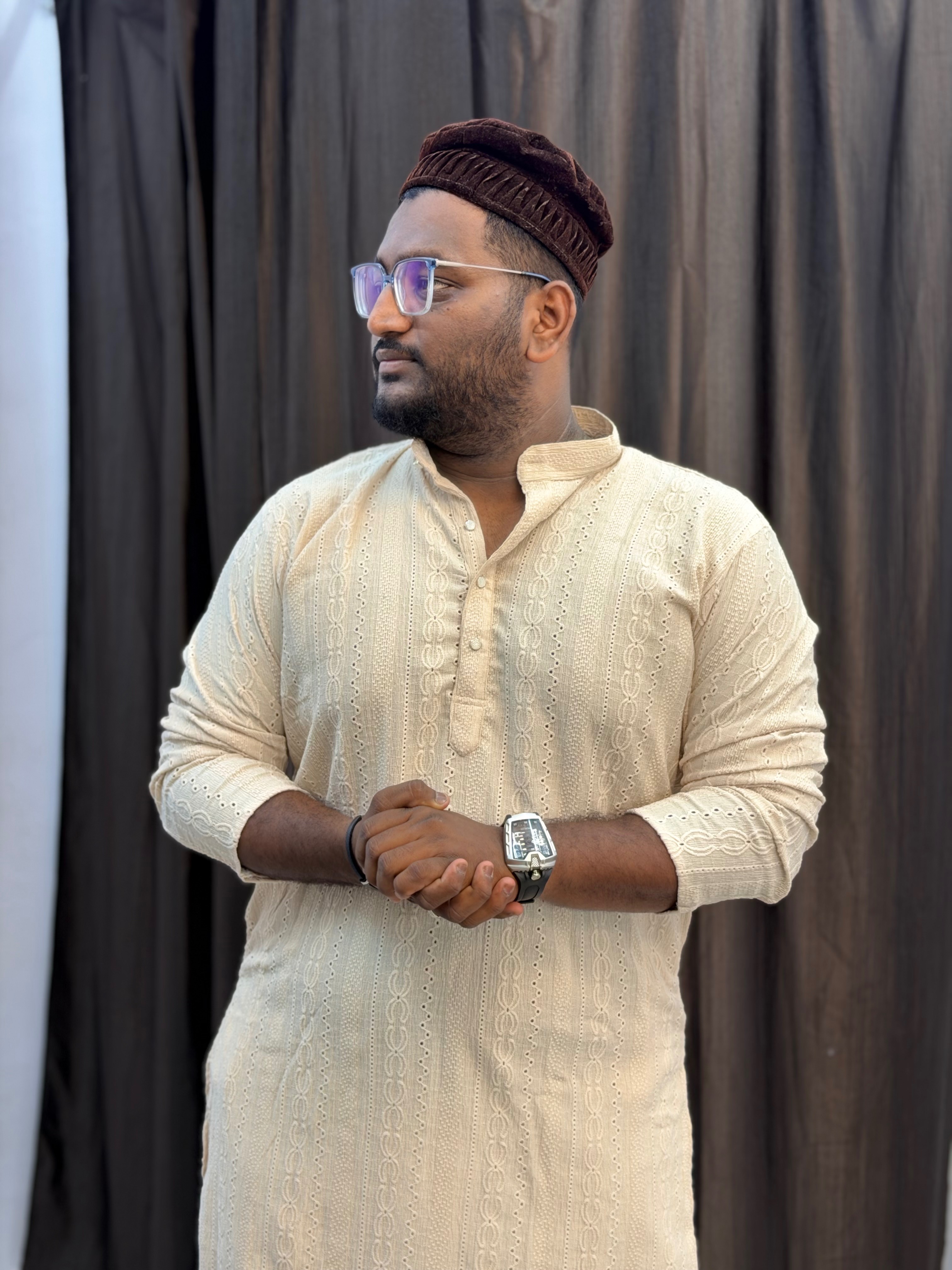 Designer Kurta in Hospet: Elevate Your Style with Chikan Style Embroidery - Image 2