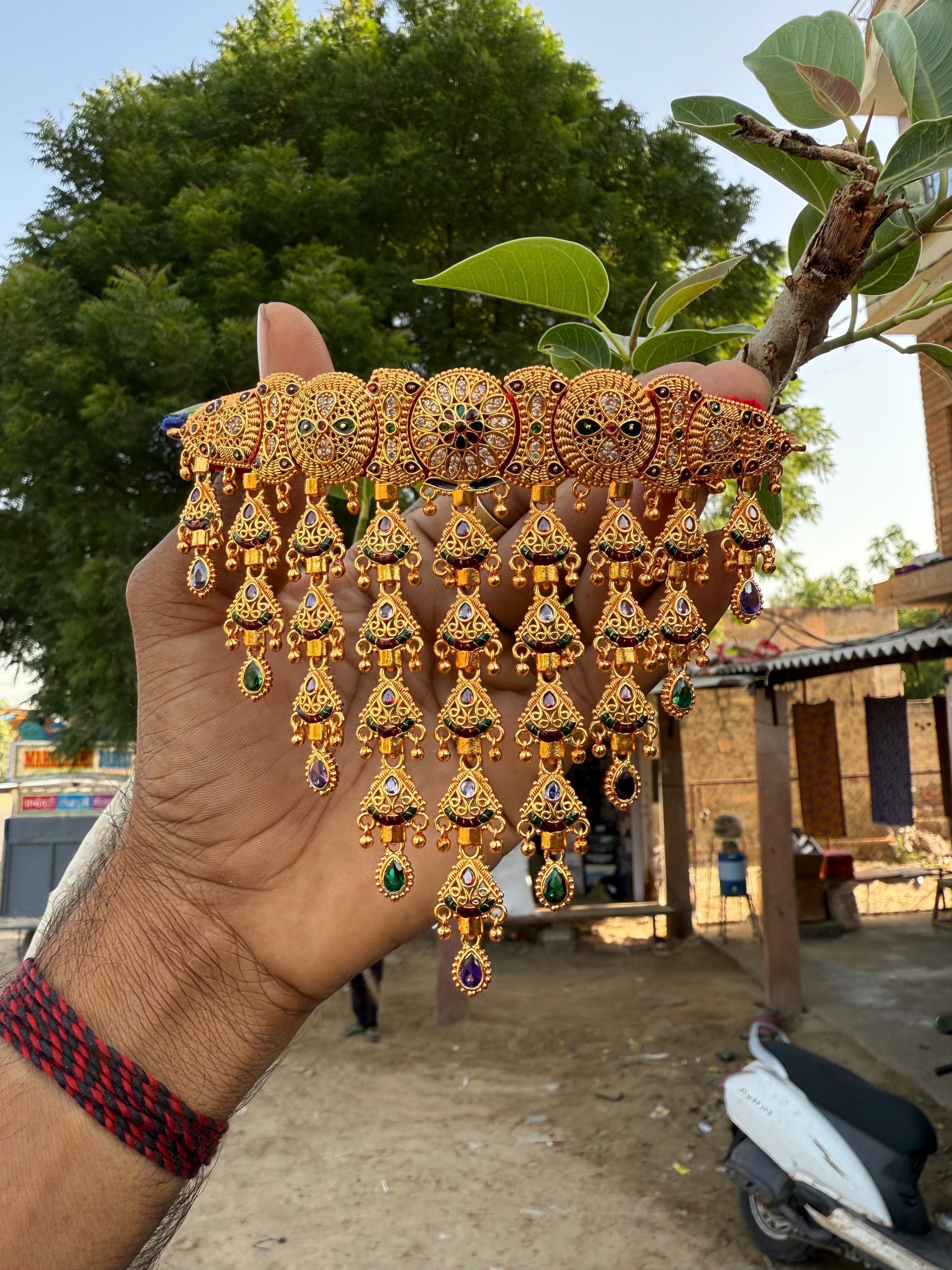 Home Decor Shonkhanti in Arniyali: Stylish and Versatile Accessory -  - Buy Online at MAA KRIPA JEWELLERY AND IMITATION