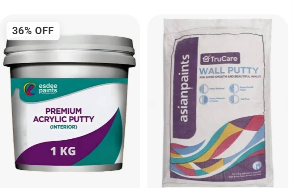 Wall Putty Paints in Jabalpur: Smooth and Durable Finish -  - Buy Online at SHIVSHAKTI ENTERPRISES