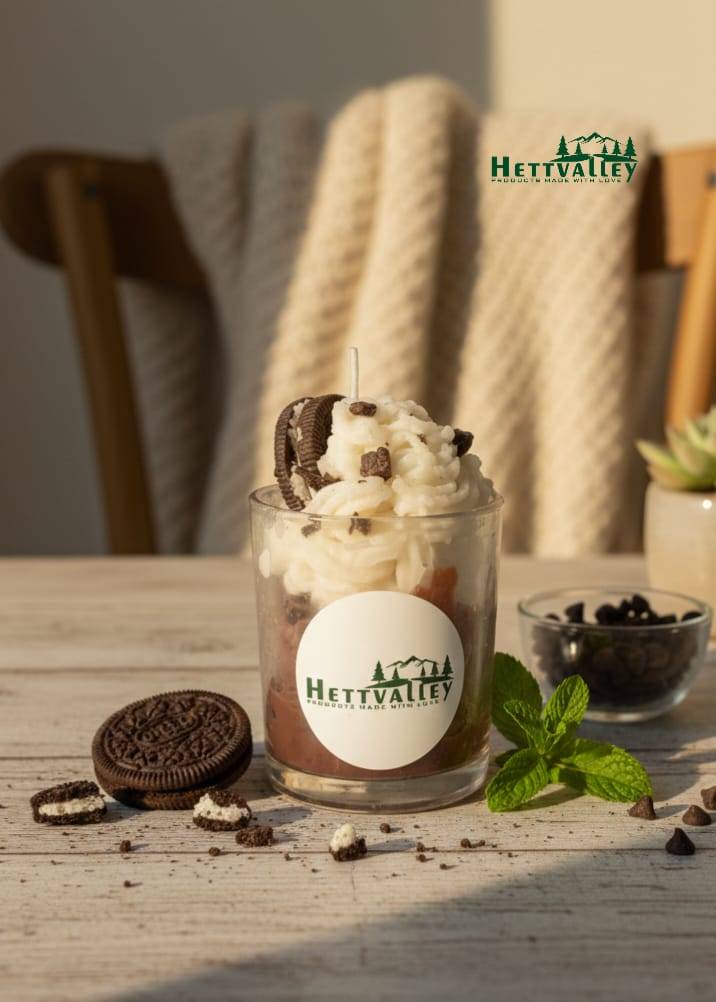 Candles - Oreo Candle in Ahmedabad - Sweet and Warm Fragrance - Image 2