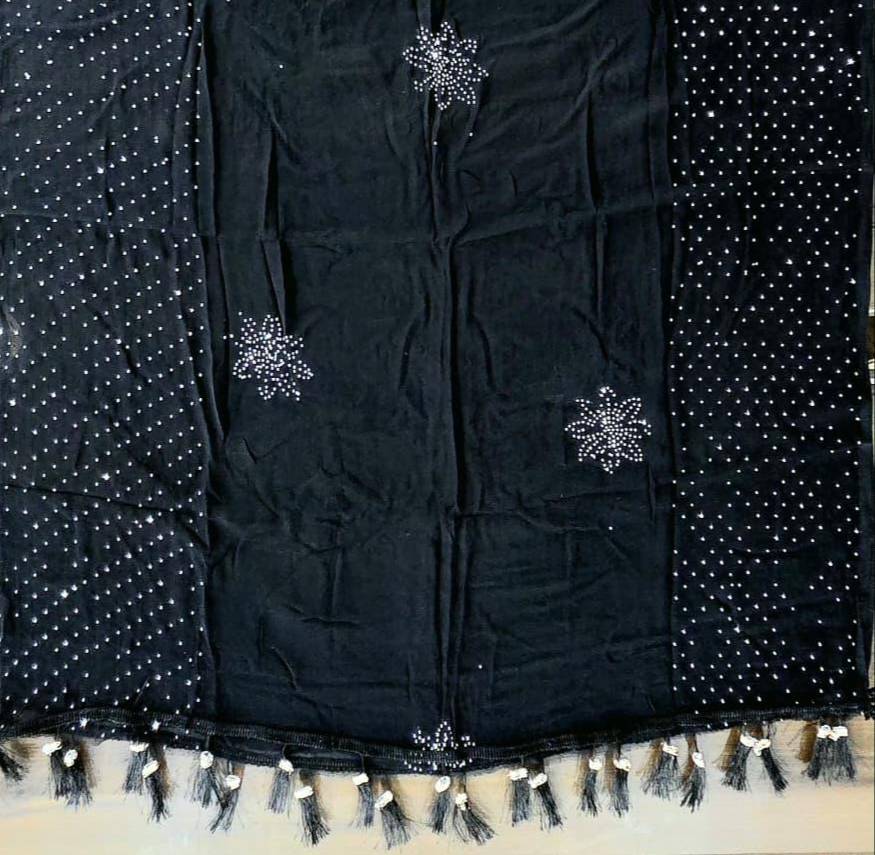  Sifon Siroski Duppata - Elegant Ethnic Wear PRAVEEN TEXTILES 