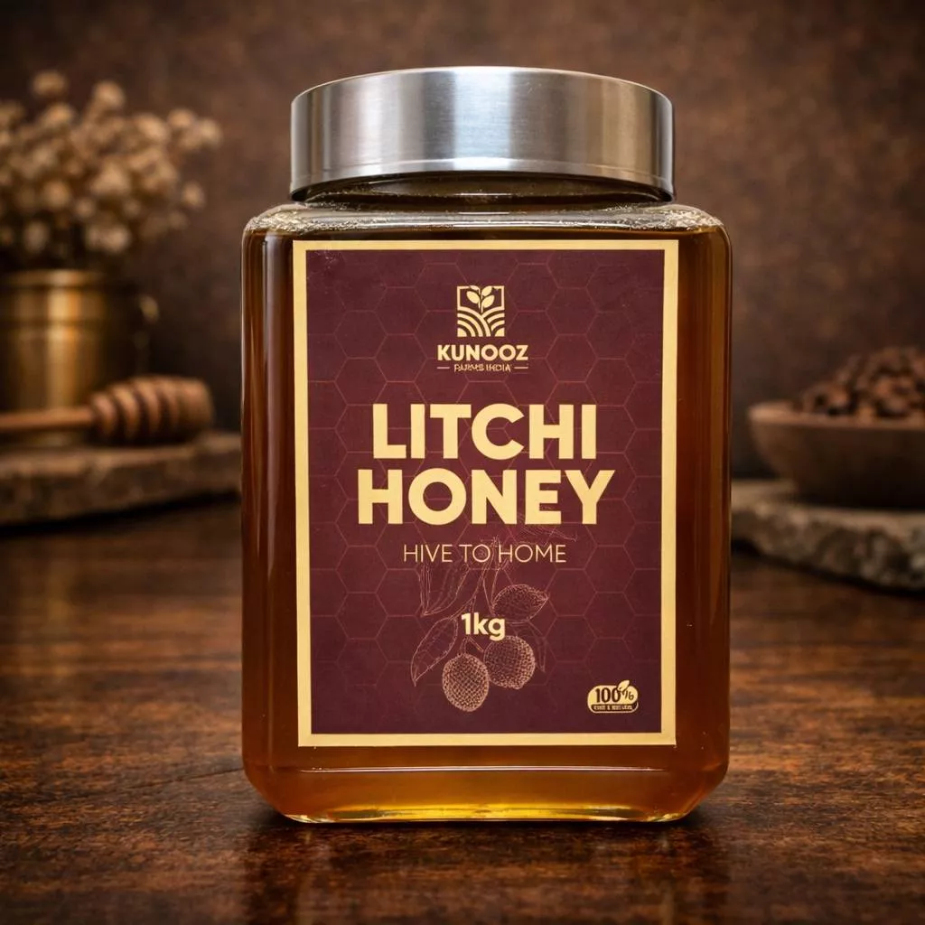  Kunooz Litchi Honey in Hyderabad: Pure Sweetness in a Jar RAWA ENTERPRISES FLAT NO 8B 404 ANANDVIHAR APARTMENTSHAIKPET ROAD