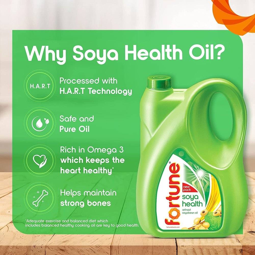 Fortune Soya Health Refined Soybean Oil in New Mohong Namsai - Healthier Cooking - Image 2