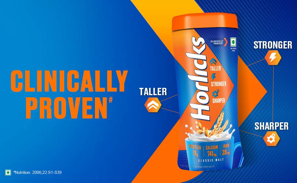 Horlicks Classic Malt Health Drink in New Mohong Namsai for Growing Children -  - Buy Online at RAJIV DEY