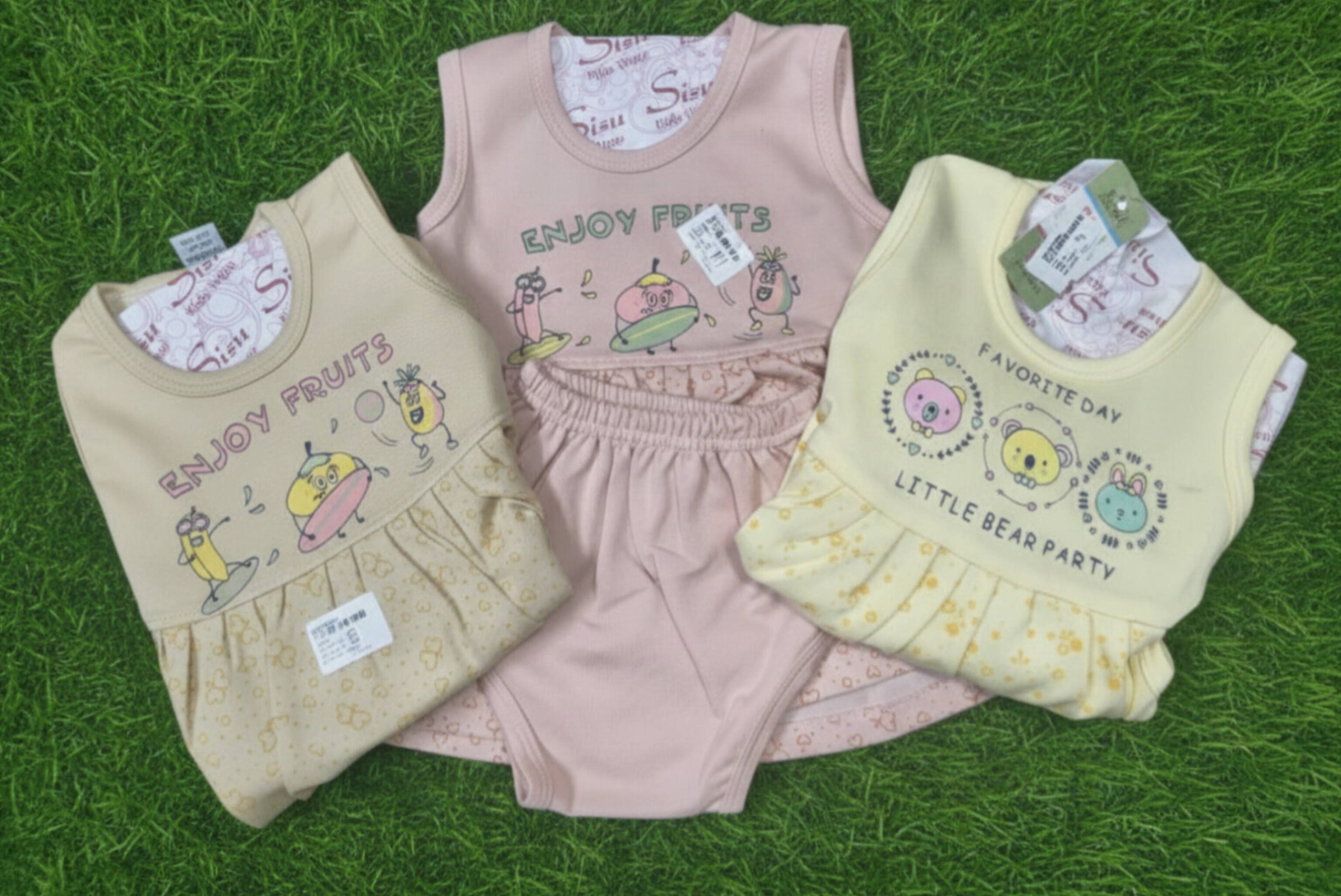Infant Romper Set in Indur: Adorable Sleeveless Rompers for Infants -  - Buy Online at GAYATHIRI READYMADES
