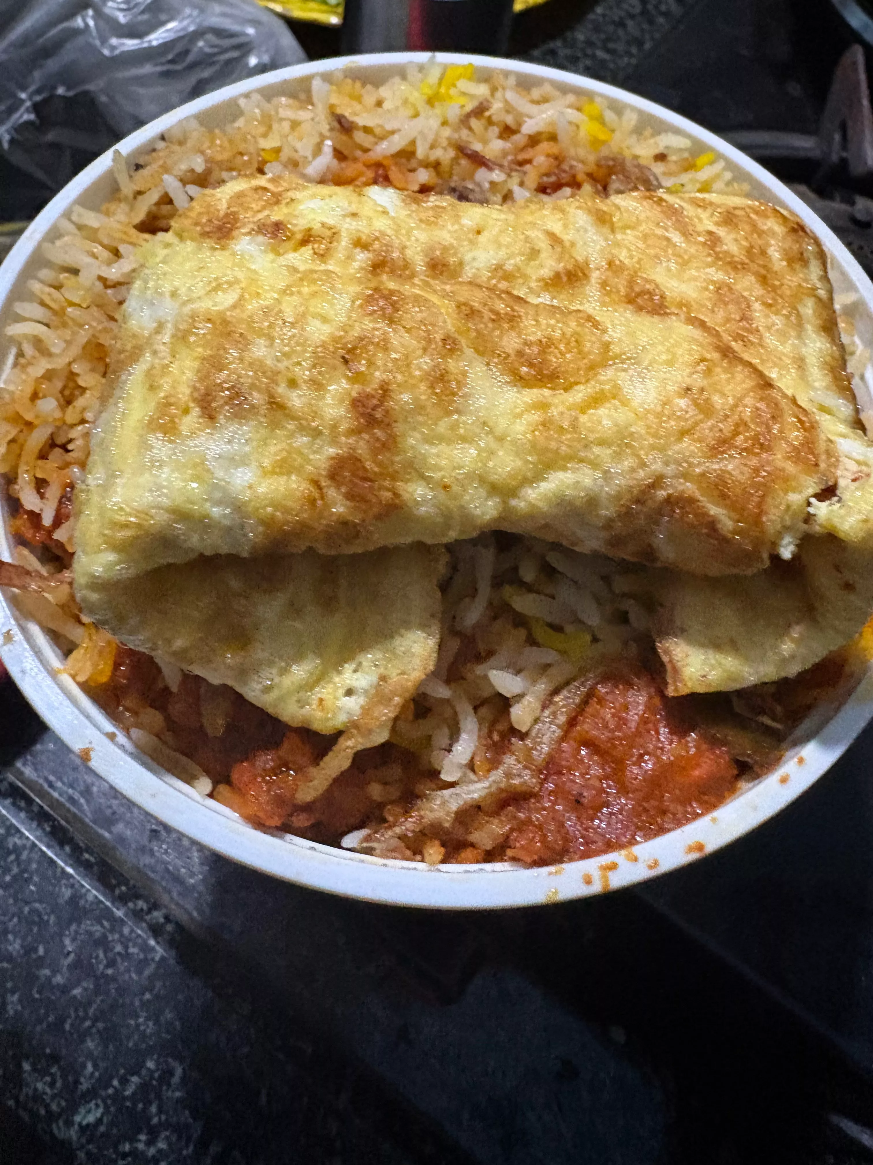 Omelette Biryani in Nyra - Delicious Fusion of Flavors -  - Buy Online at NYRA