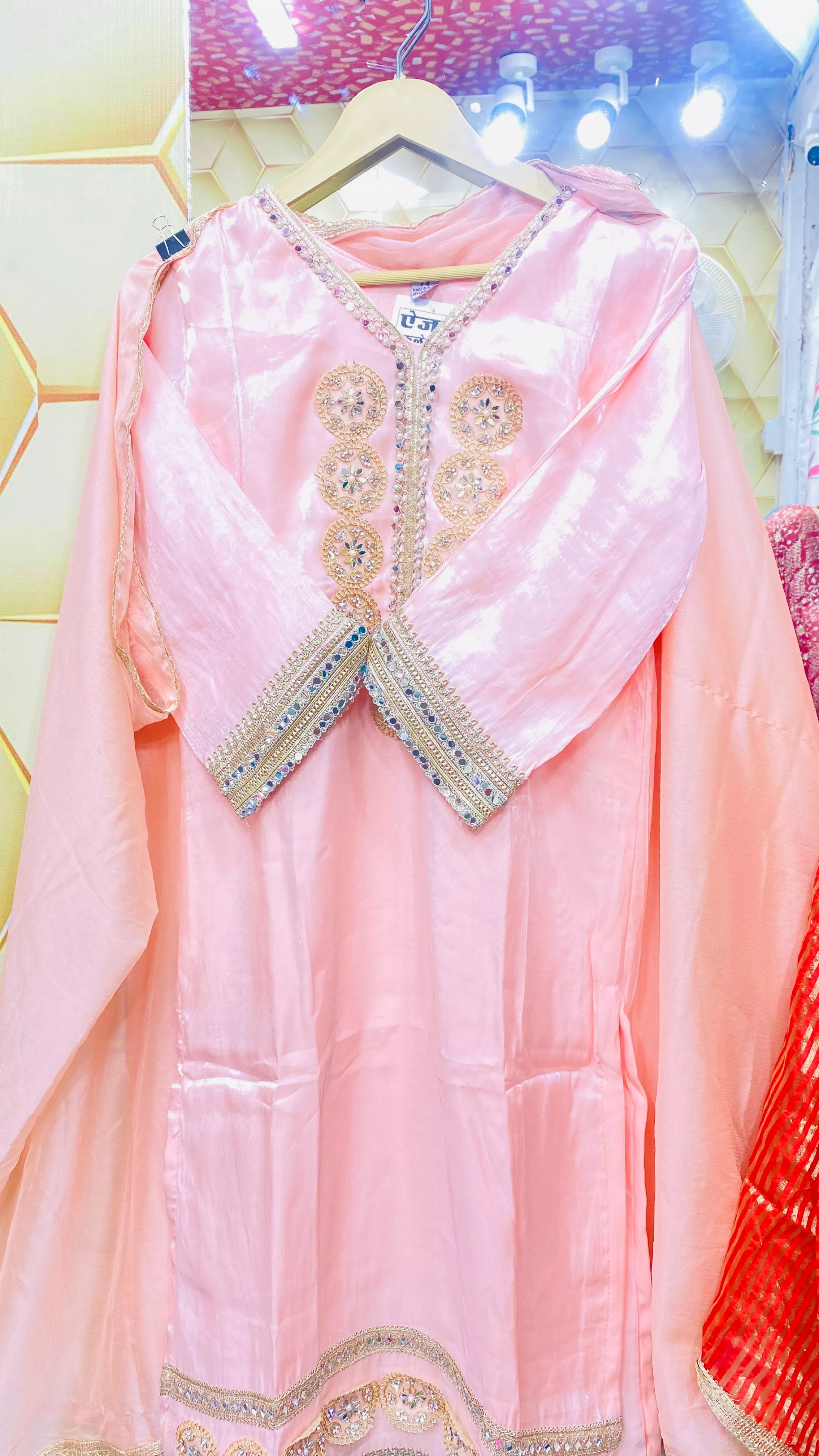  Embroidered Kurta Pent in Jhalawar Pink Anarkali Suit AIZAL COLLECTION OLD JAIL ROADJHALAWAR MAHADEVJI KE MANDIR KE PASS