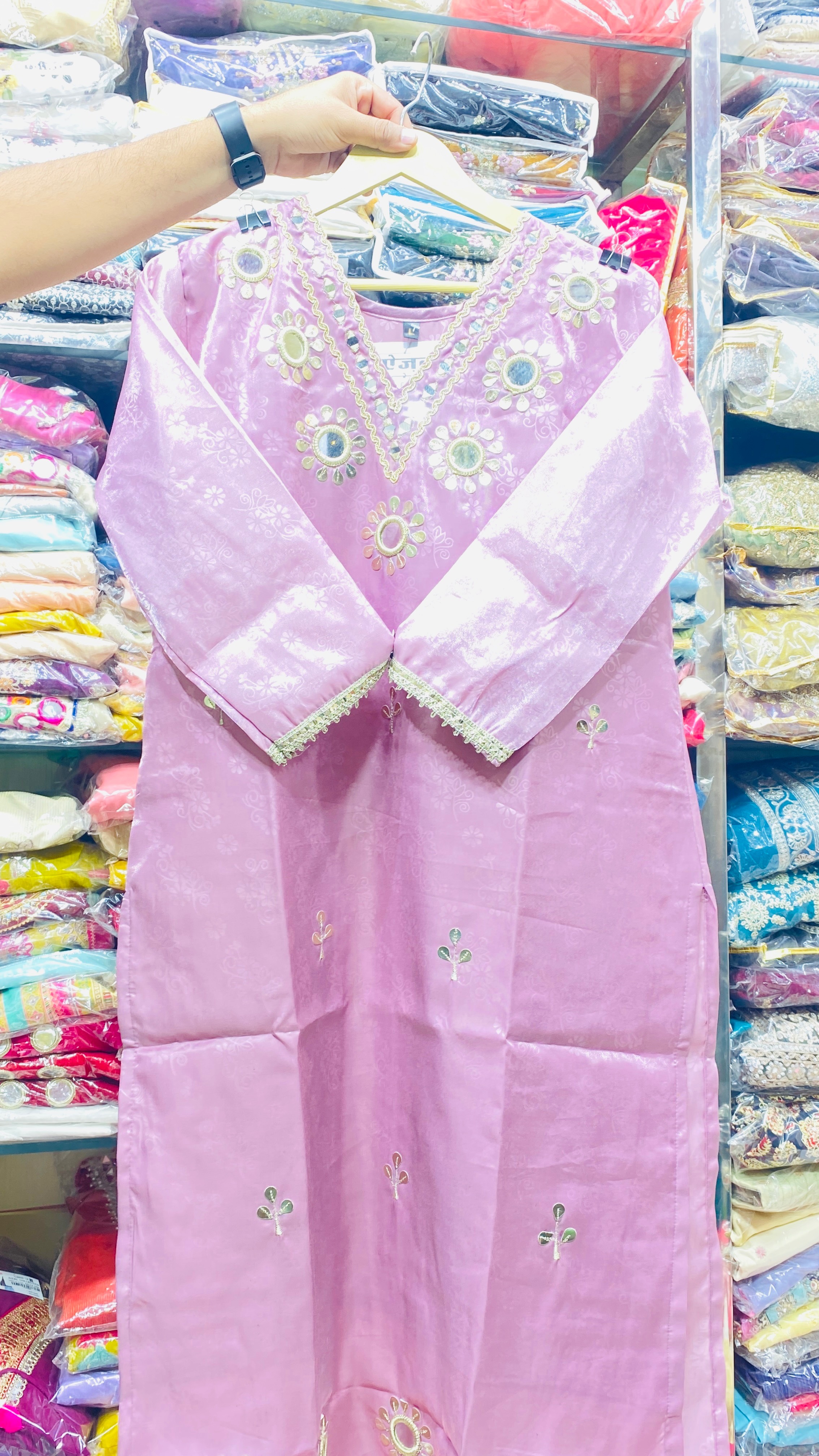  Pakistani Kurta Pent in Old Jail Road, Jhalawar - Fandy Mirror Work AIZAL COLLECTION OLD JAIL ROADJHALAWAR MAHADEVJI KE MANDIR KE PASS