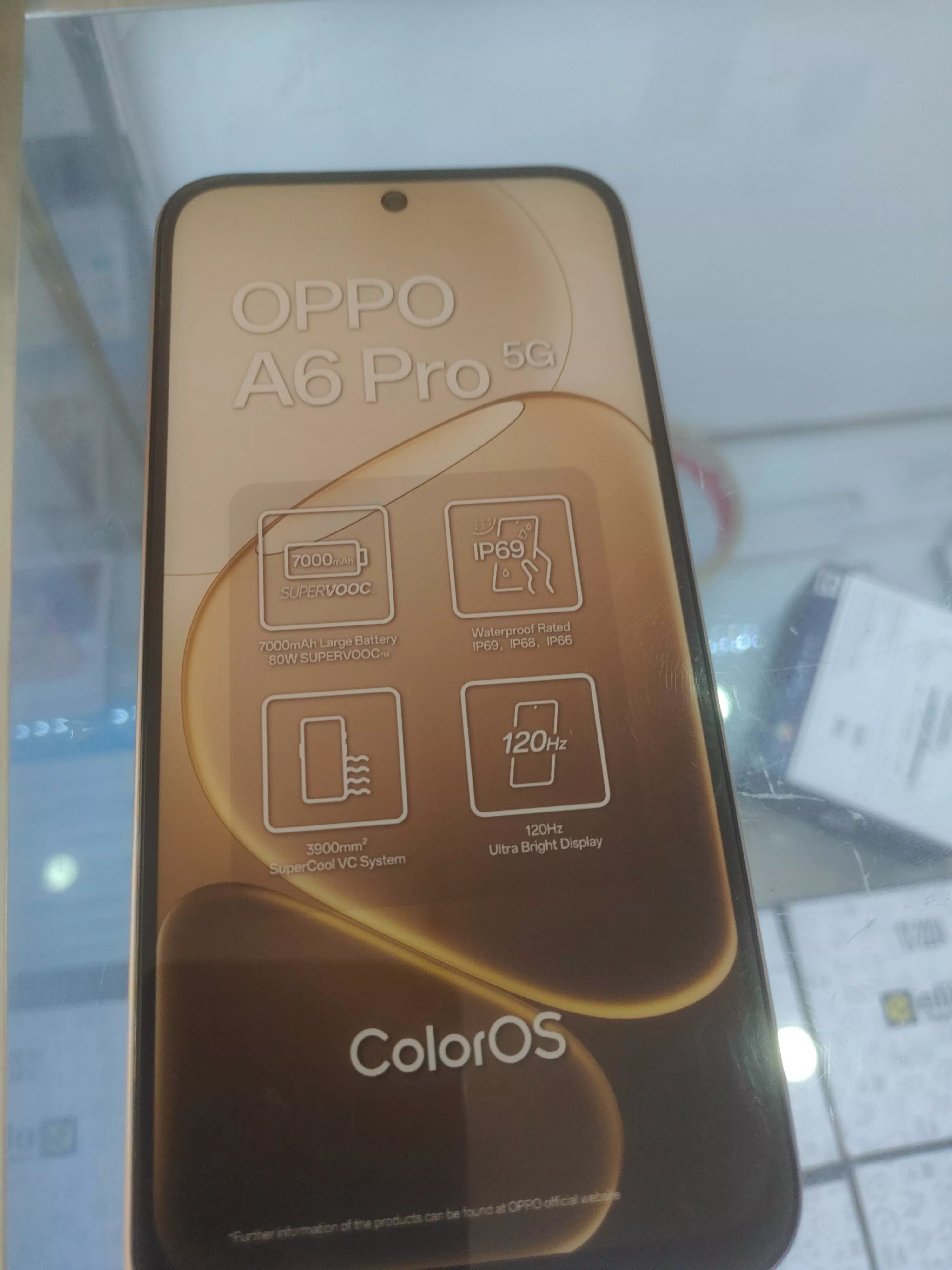 OPPO A6 Pro 5G in New Delhi - High Battery Capacity and 120Hz Display -  - Buy Online at AWNI PHONE PLAZA