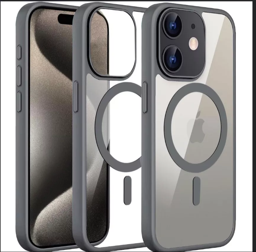 Phone Accessories: Clear Magnetic Phone Case in Vill Town with Edge Protection -  - Buy Online at N D ENTERPRISE