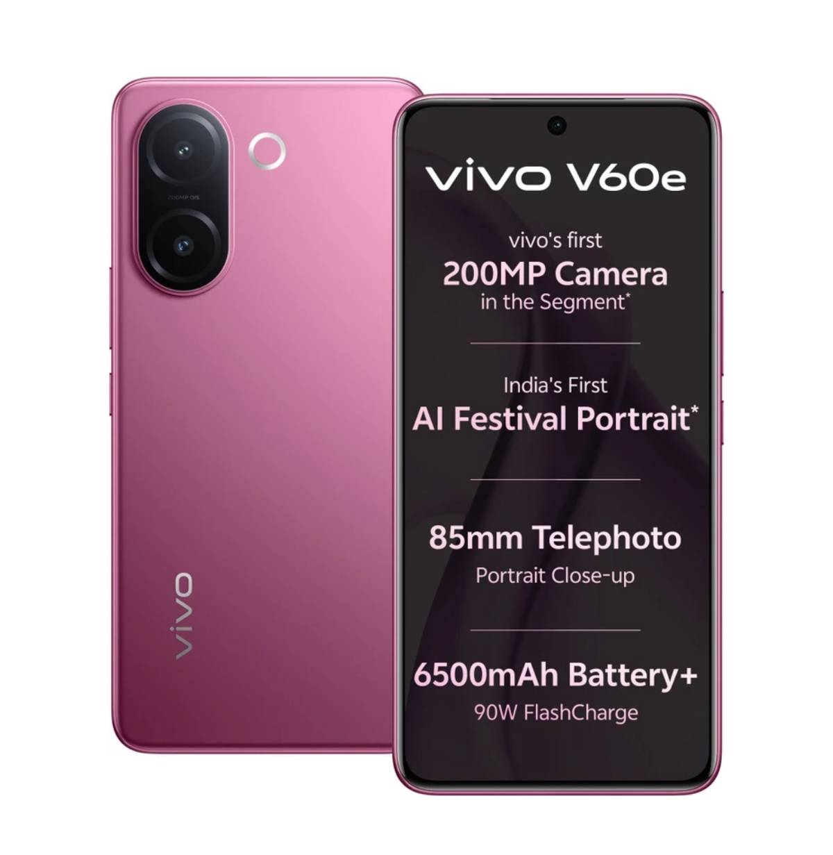 VIVO V60e ( 8GB RAM +128 GB ) ASFAQ COMPLEXNAKA SATRIKH - Dimensity 7360-Turbo Octa Core Processor -  - Buy Online at GMS WORLD