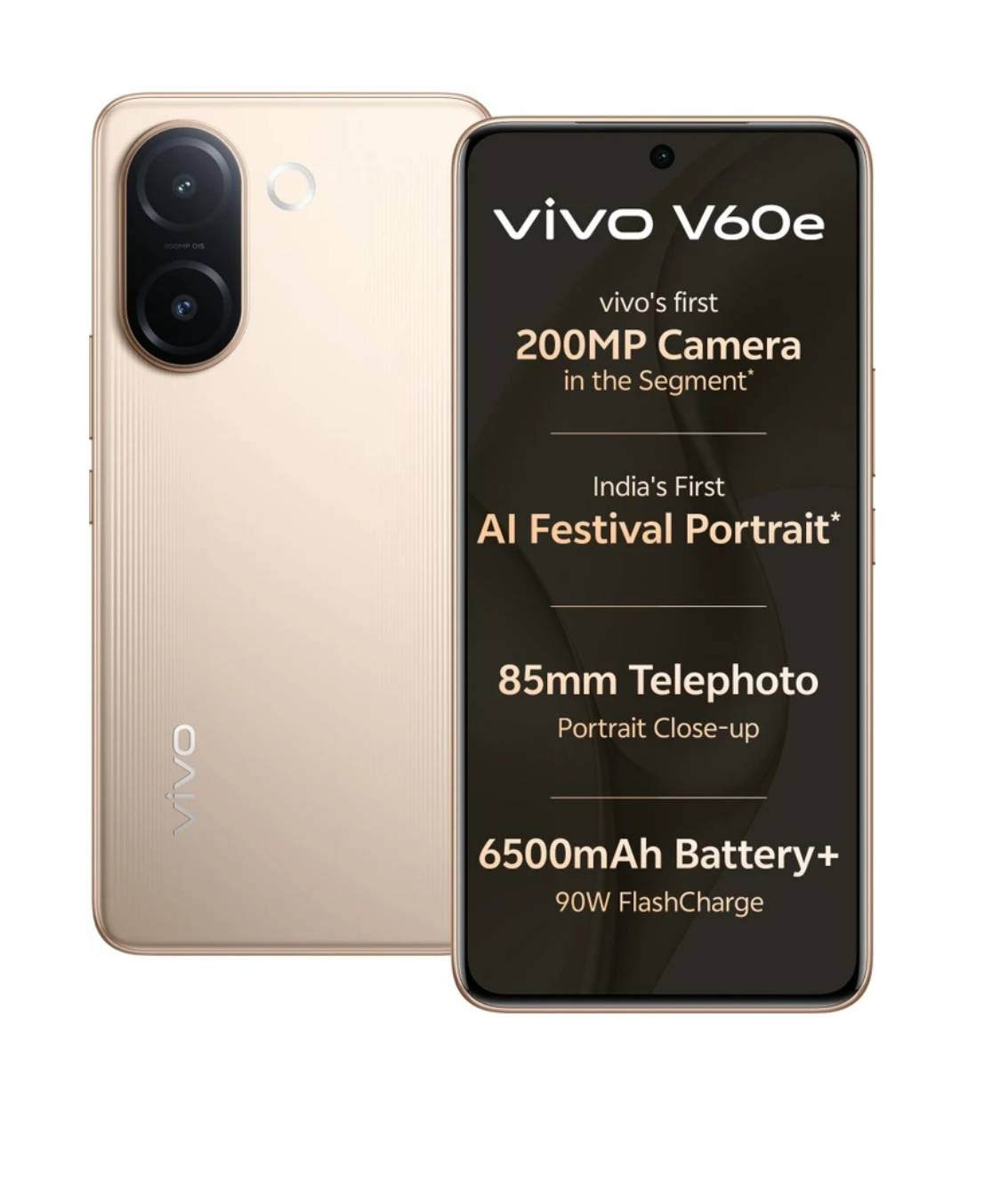 VIVO V60e ( 8GB RAM +128 GB ) ASFAQ COMPLEXNAKA SATRIKH - Dimensity 7360-Turbo Octa Core Processor - Image 1