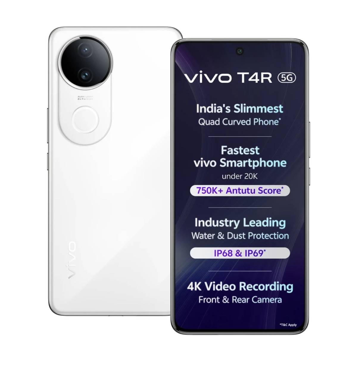 VIVO T4R 5G  ( 12 GB RAM + 256 GB ) in ASFAQ COMPLEXNAKA SATRIKH - Dimensity 7400 Processor - Image 1
