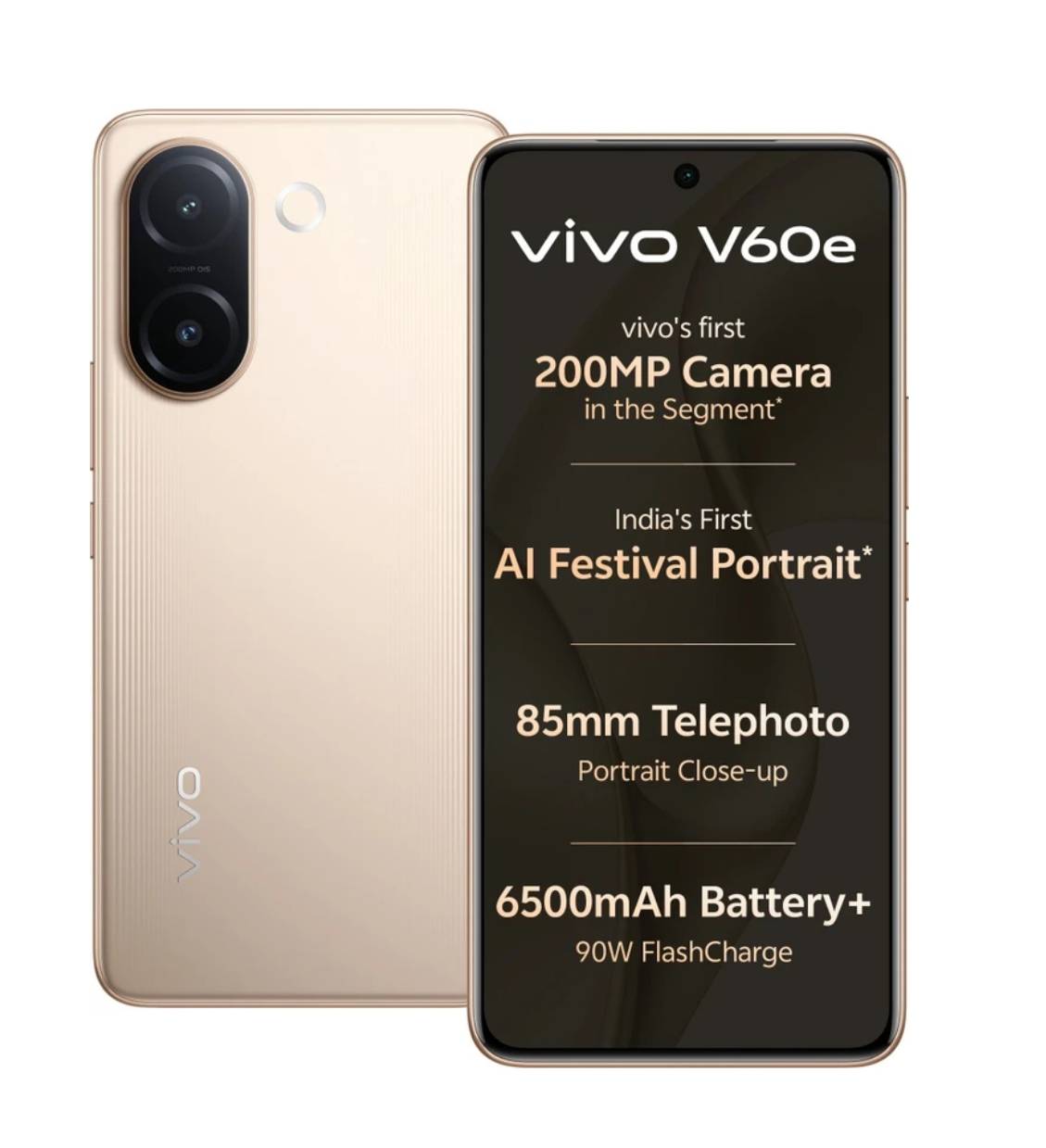 VIVO V60e 5G ( 8 GB RAM + 256 GB ) -  - Buy Online at GMS WORLD