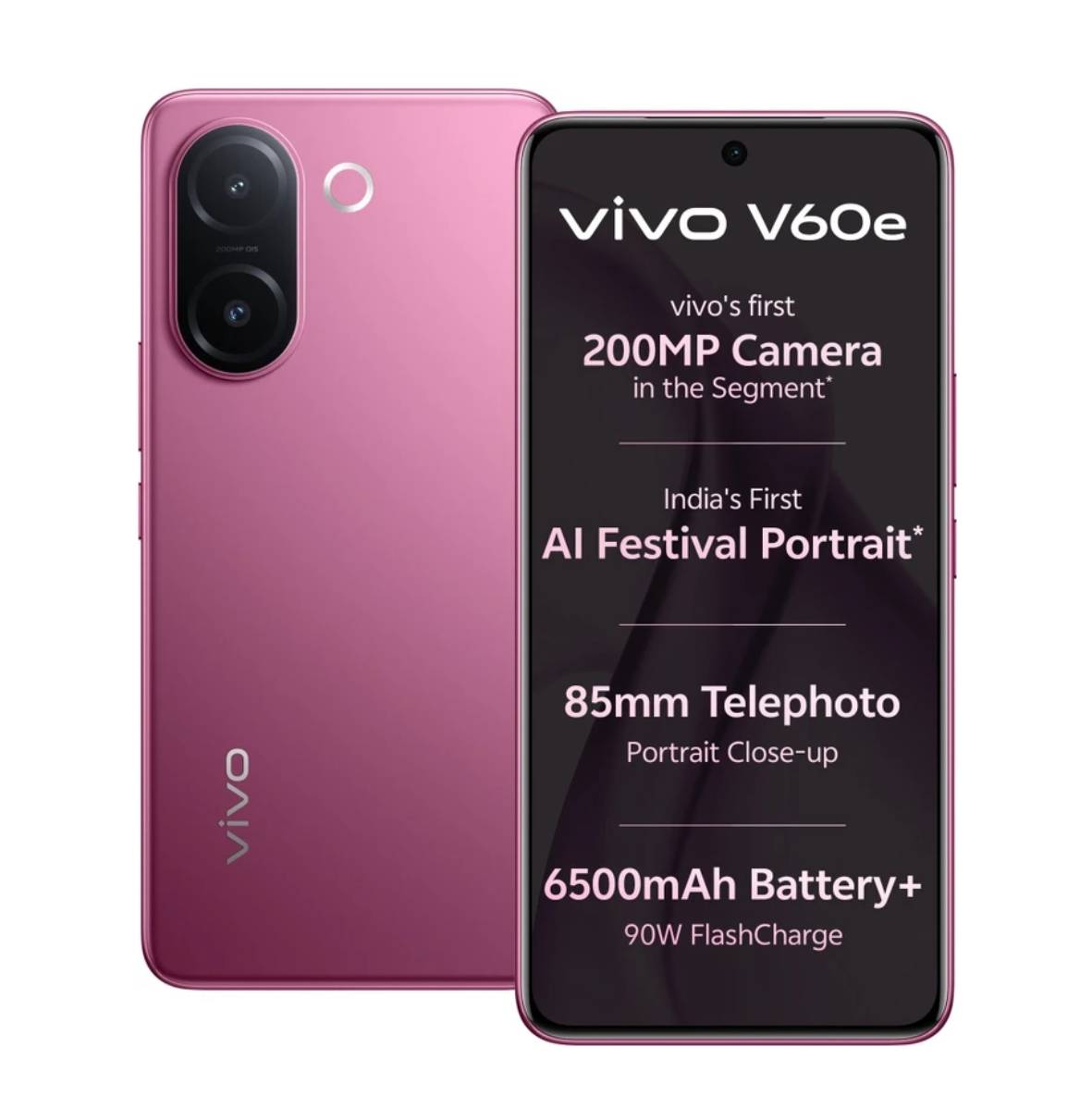 VIVO V60e 5G ( 8 GB RAM + 256 GB ) - Image 1