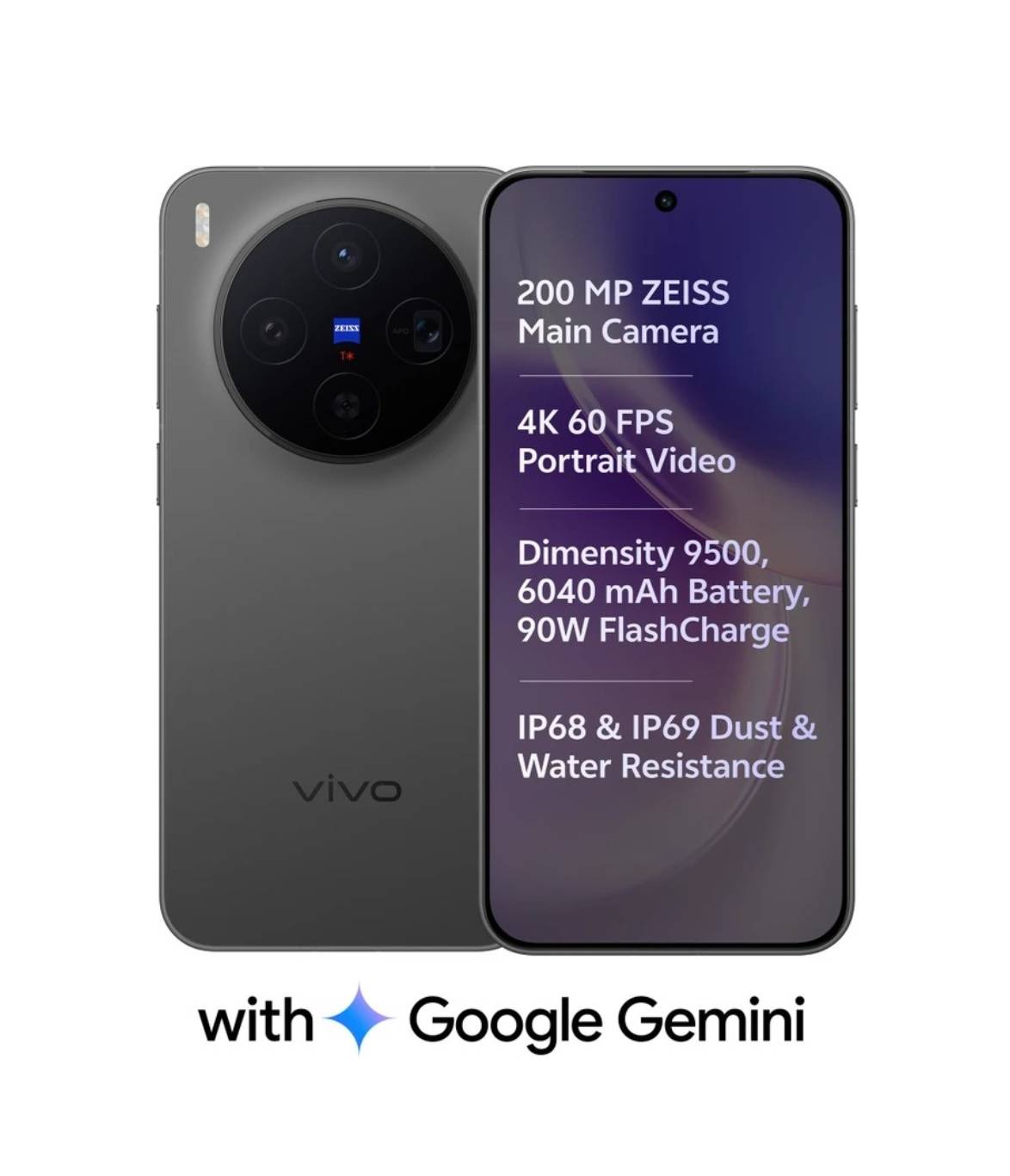 VIVO X300 5G in Satrikh Dimensity 9500 12GB RAM + 256GB ROM - Image 1