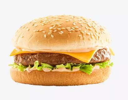 Burger/Classic Cheeseburger in Sabji Mandi with Juicy Beef Patty -  - Buy Online at MANJEET SINGH AND SONS