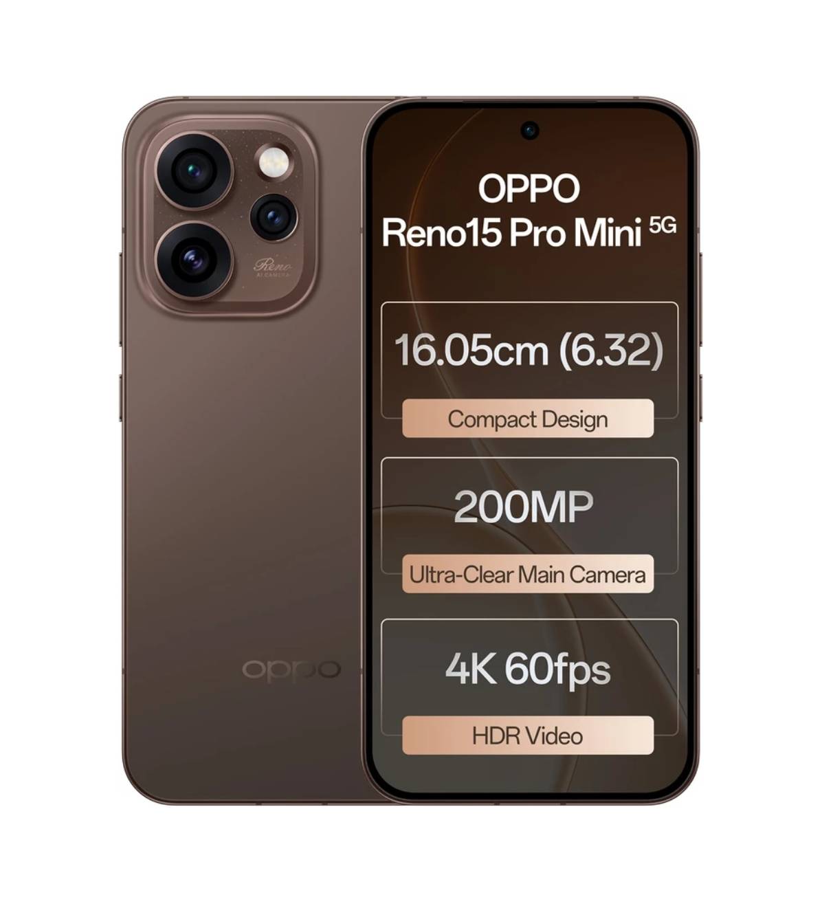 OPPO Reno 15 Pro Mini 5G in Satrikh - High Performance 12 GB RAM + 256 GB ROM -  - Buy Online at GMS WORLD