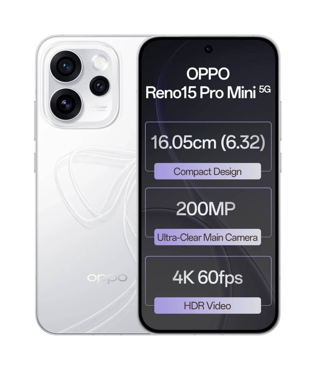 OPPO Reno 15 Pro Mini 5G in Satrikh - High Performance 12 GB RAM + 256 GB ROM - Image 1