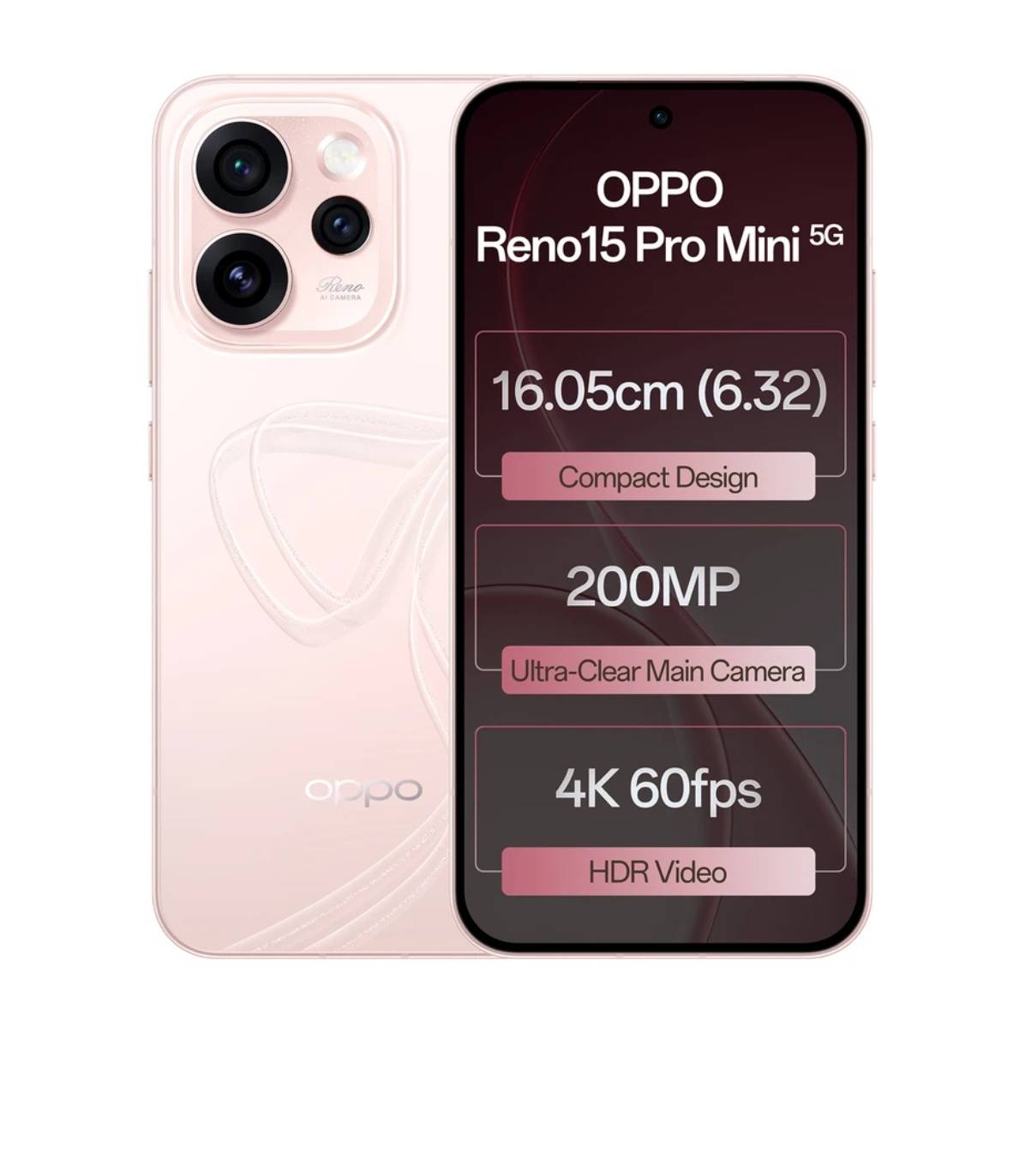 OPPO Reno 15 Pro Mini 5G in ASFAQ COMPLEXNAKA SATRIKH with Dimensity 8450 Processor - Image 1