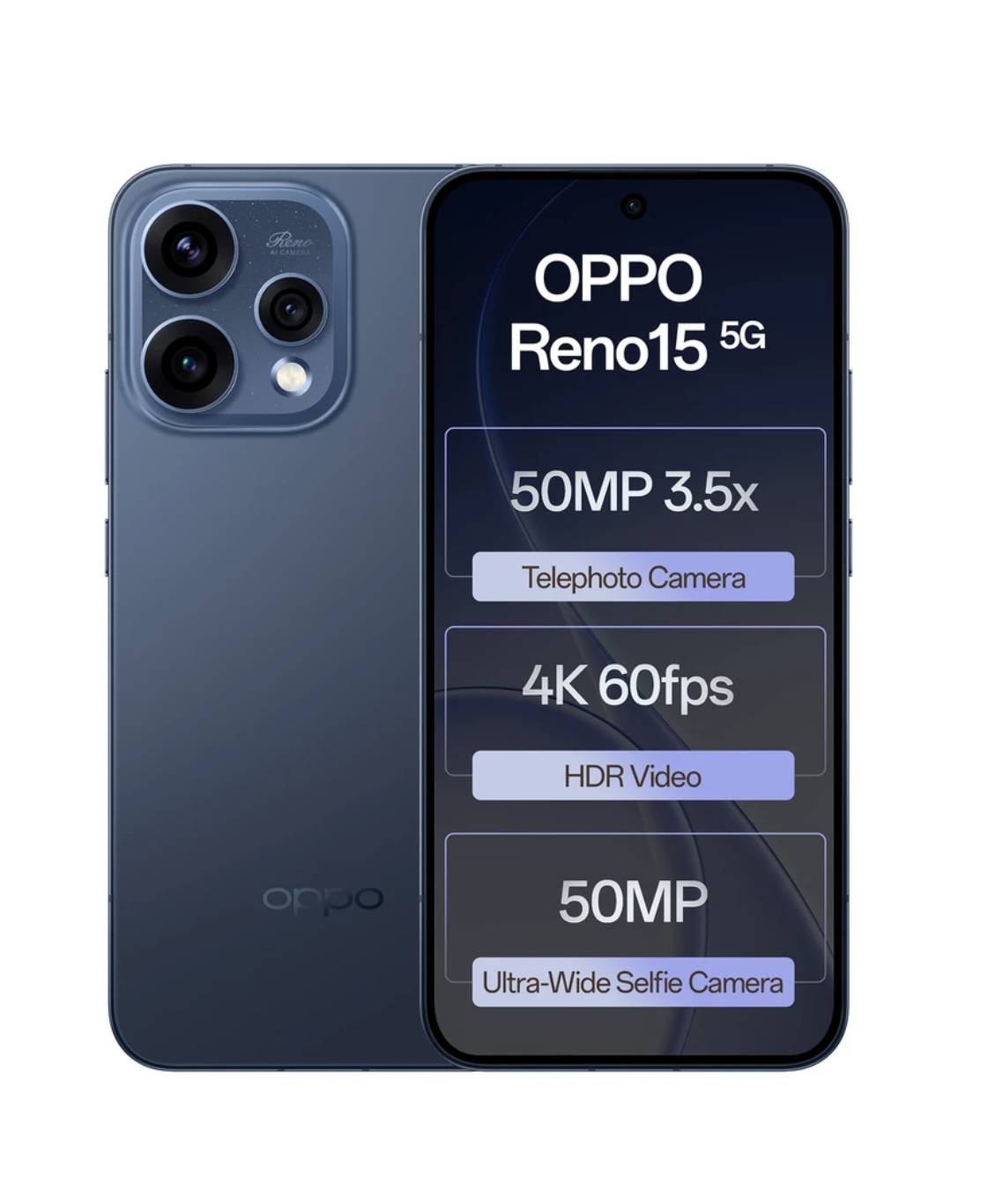 OPPO Reno 15 5G in ASFAQ COMPLEXNAKA SATRIKH | 8 GB RAM + 256 GB ROM | High Performance - Image 2