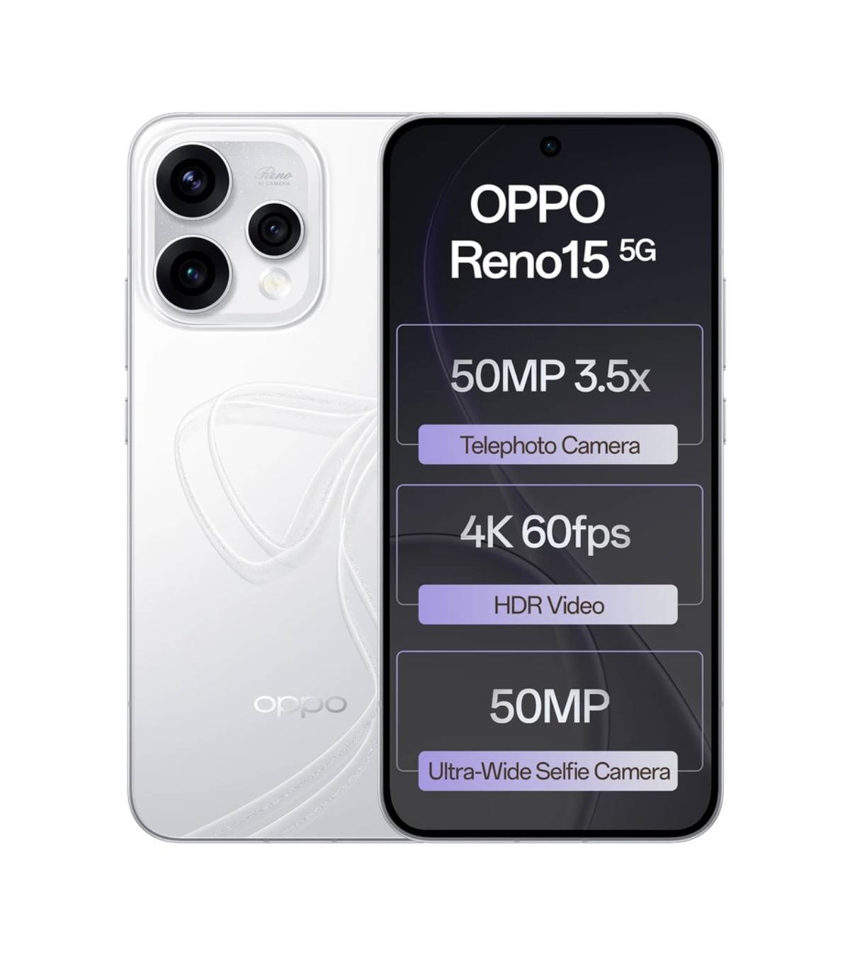 OPPO Reno 15 5G in ASFAQ COMPLEXNAKA SATRIKH | 12 GB RAM + 512 GB ROM High-Speed Performance - Image 1