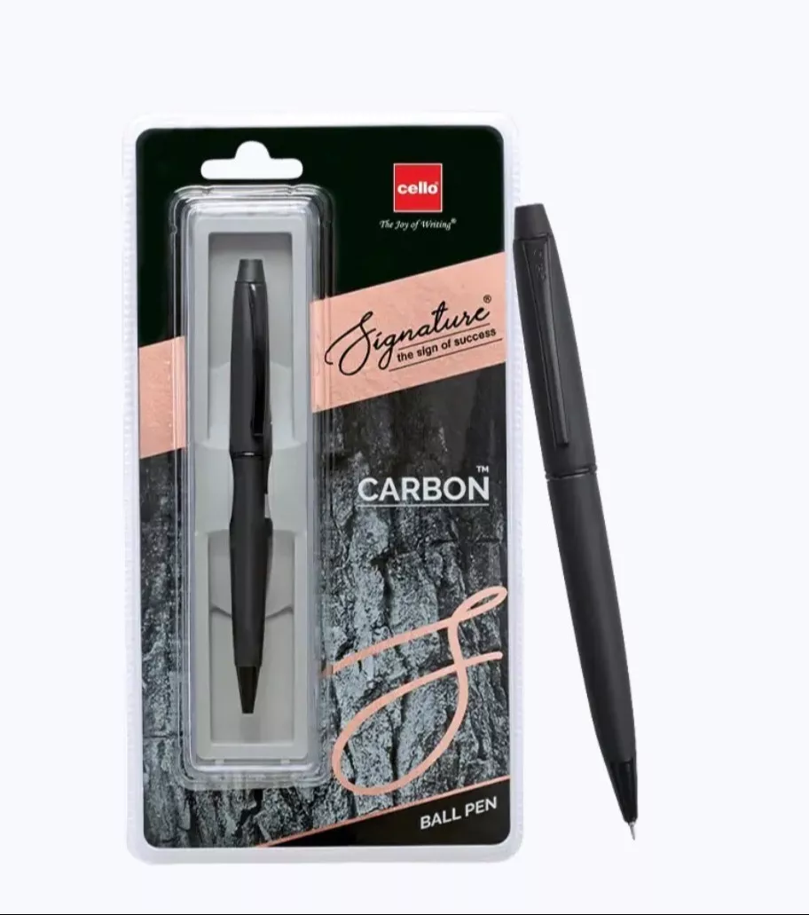 Cello Signature Carbon Ball Pen in Amanatpur - Premium Writing Experience -  - Buy Online at YOGENDRA RAM