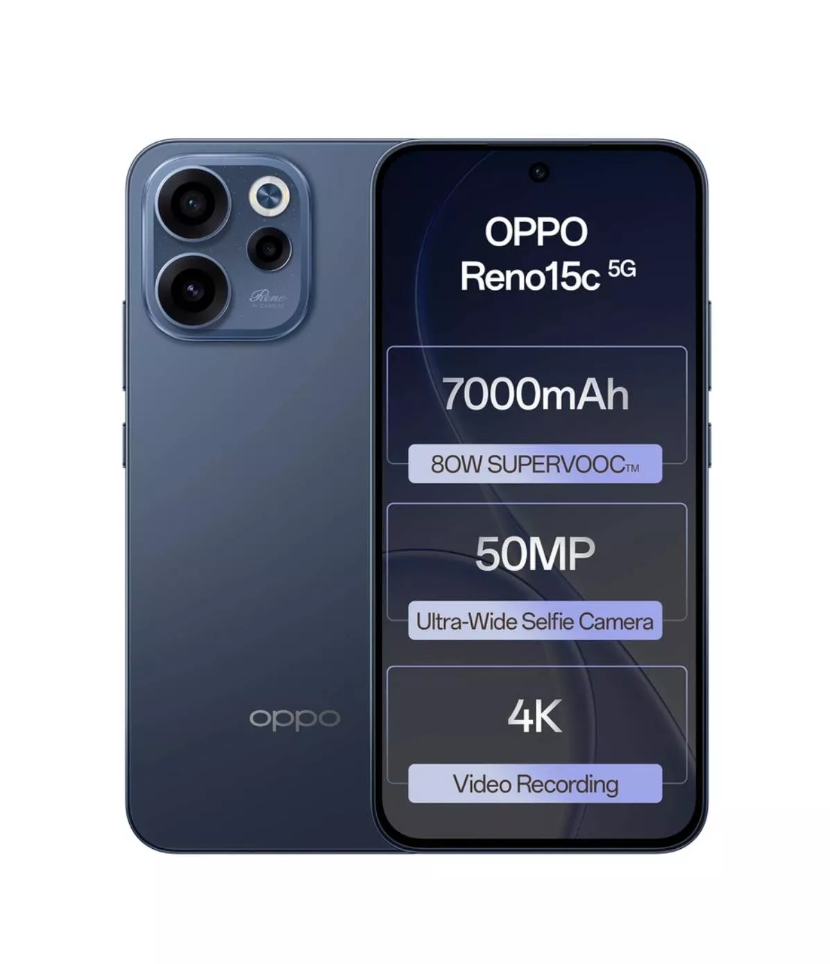 OPPO Reno 15c 5G in Satrikh 8GB RAM 256GB ROM Octa Core Processor - Image 1