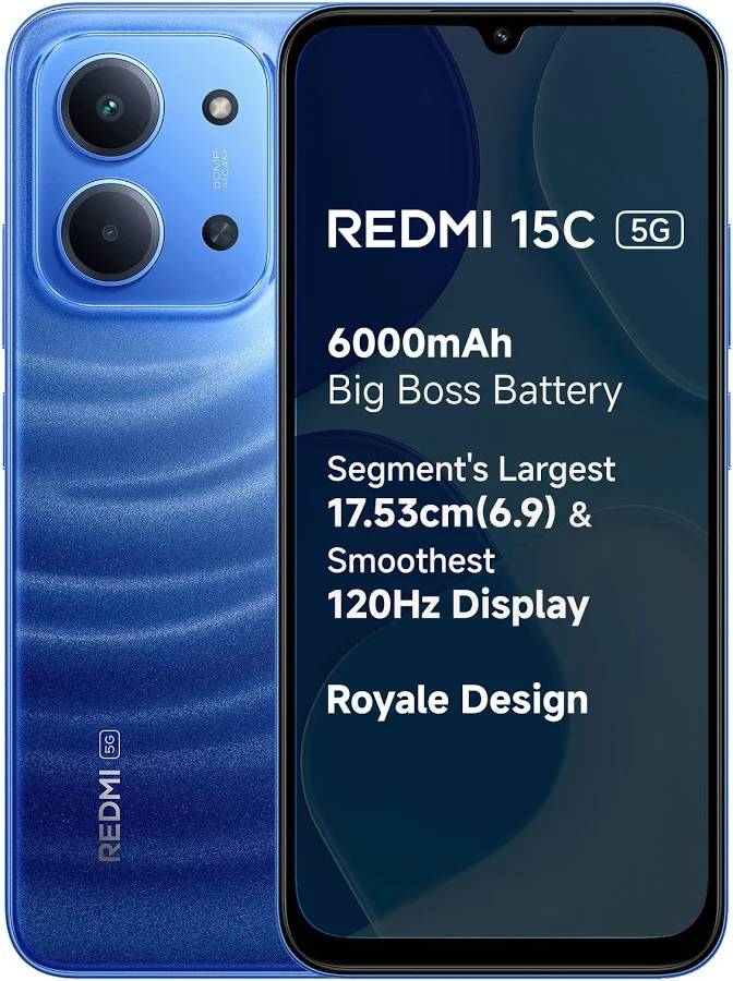 Redmi 15C 5G Smartphone in Star Mobile, Lightning-Fast Connectivity -  - Buy Online at STAR MOBILE REPAIRING CENTRE